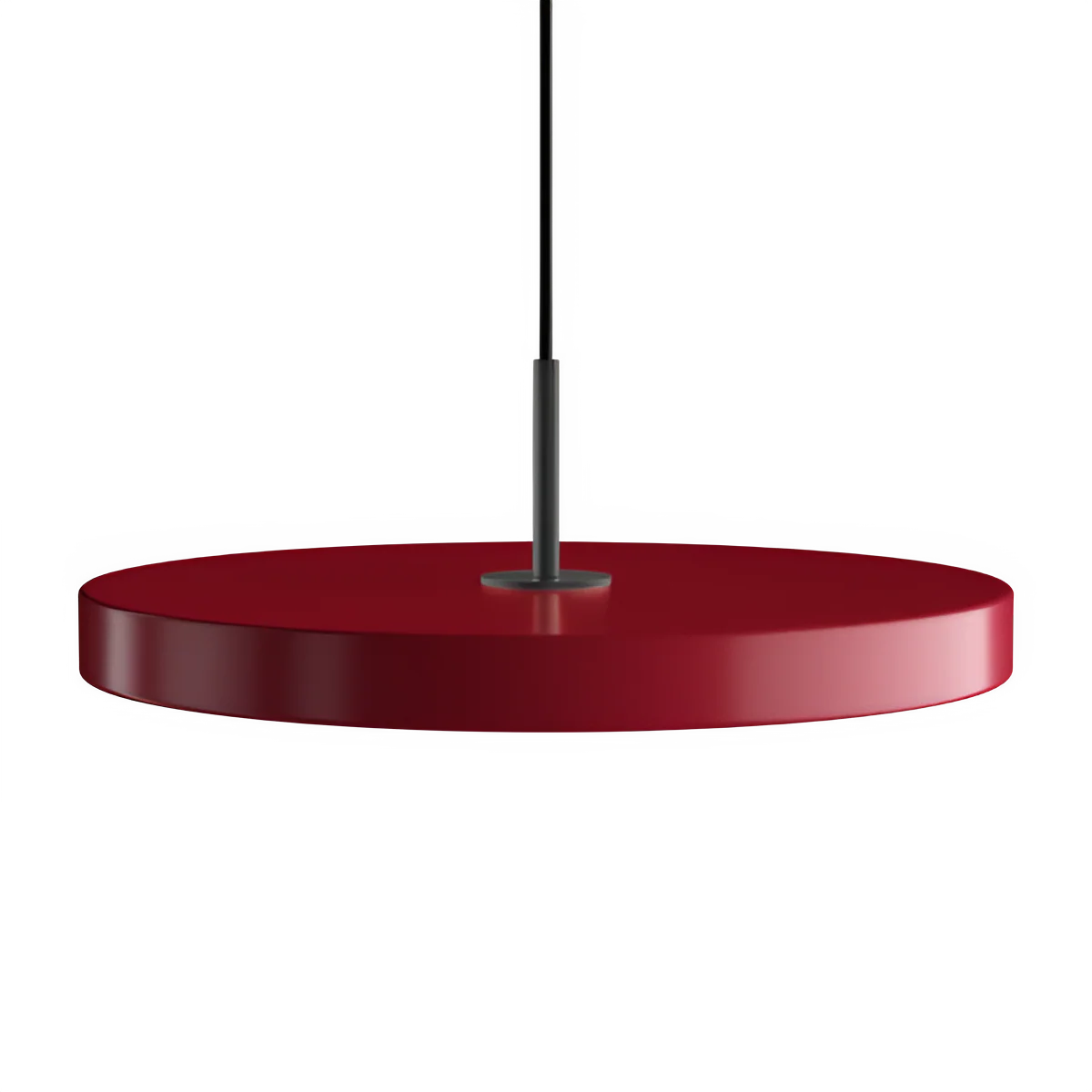 Lampa wisząca ASTERIA PLUS bordowy z czarną wstawką - Image 5