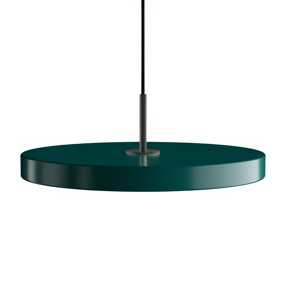 Lampa wisząca ASTERIA PLUS ciemnozielony z czarną wstawką - Image 5