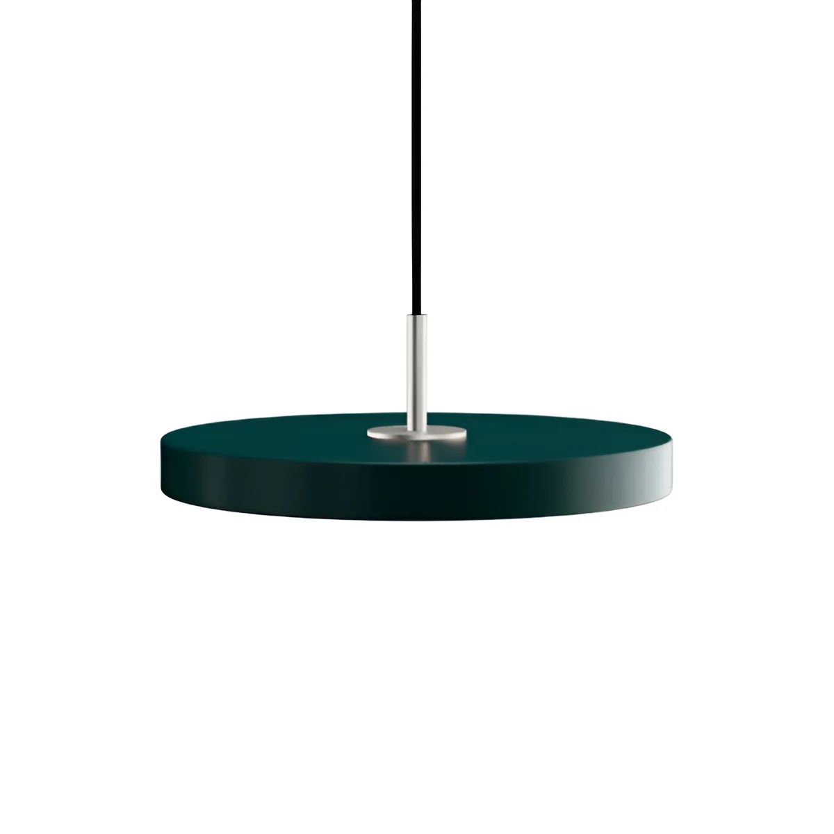 Lampa wisząca ASTERIA PLUS ciemnozielony ze srebrną wstawką - Image 3