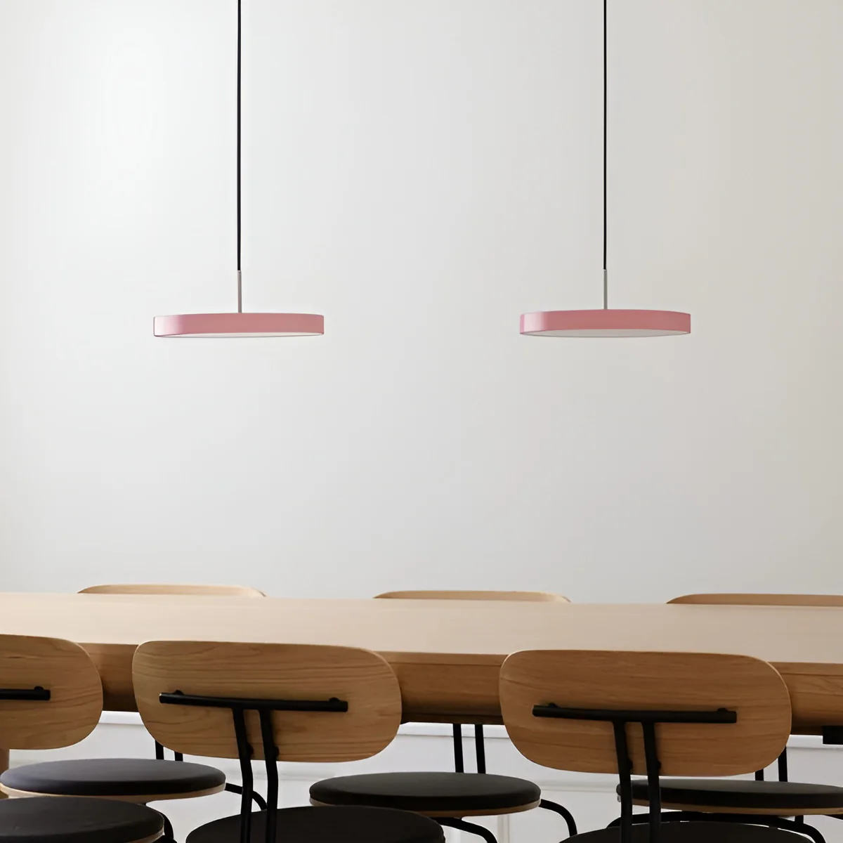 Lampa wisząca ASTERIA PLUS jasnoróżowy ze srebrną wstawką - Image 3