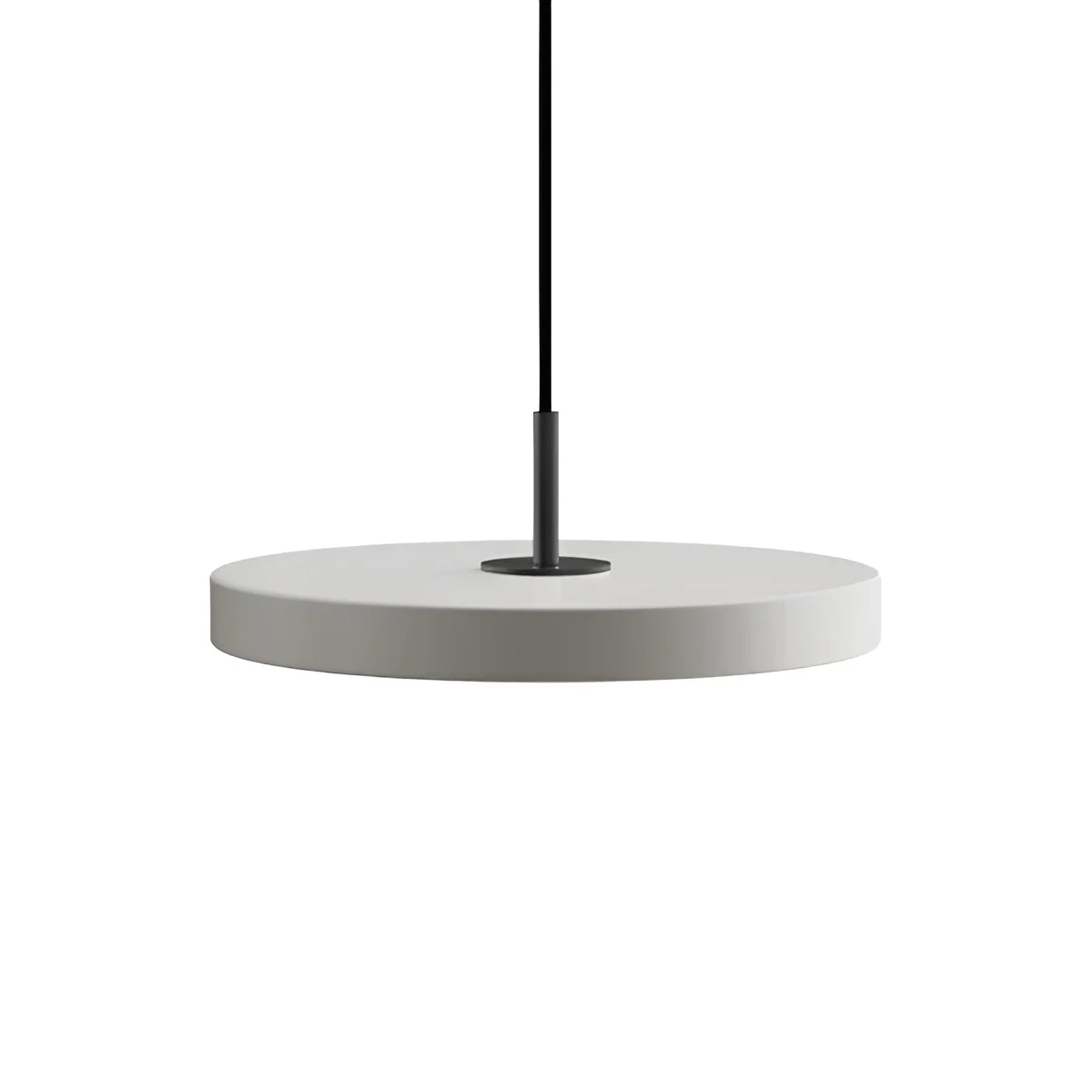 Lampa wisząca ASTERIA PLUS jasnoszary z czarną wstawką - Image 3
