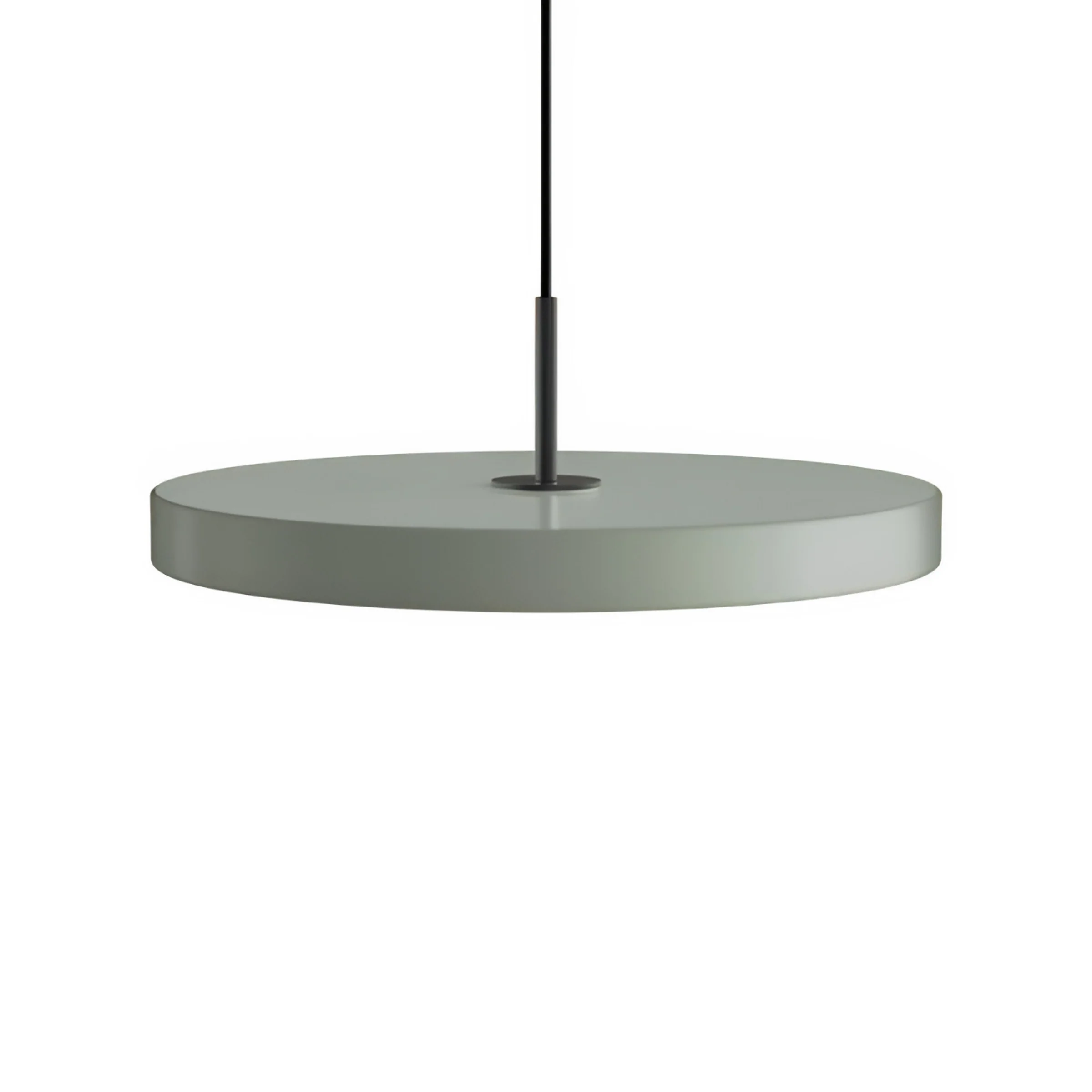 Lampa wisząca ASTERIA PLUS oliwkowy z czarną wstawką