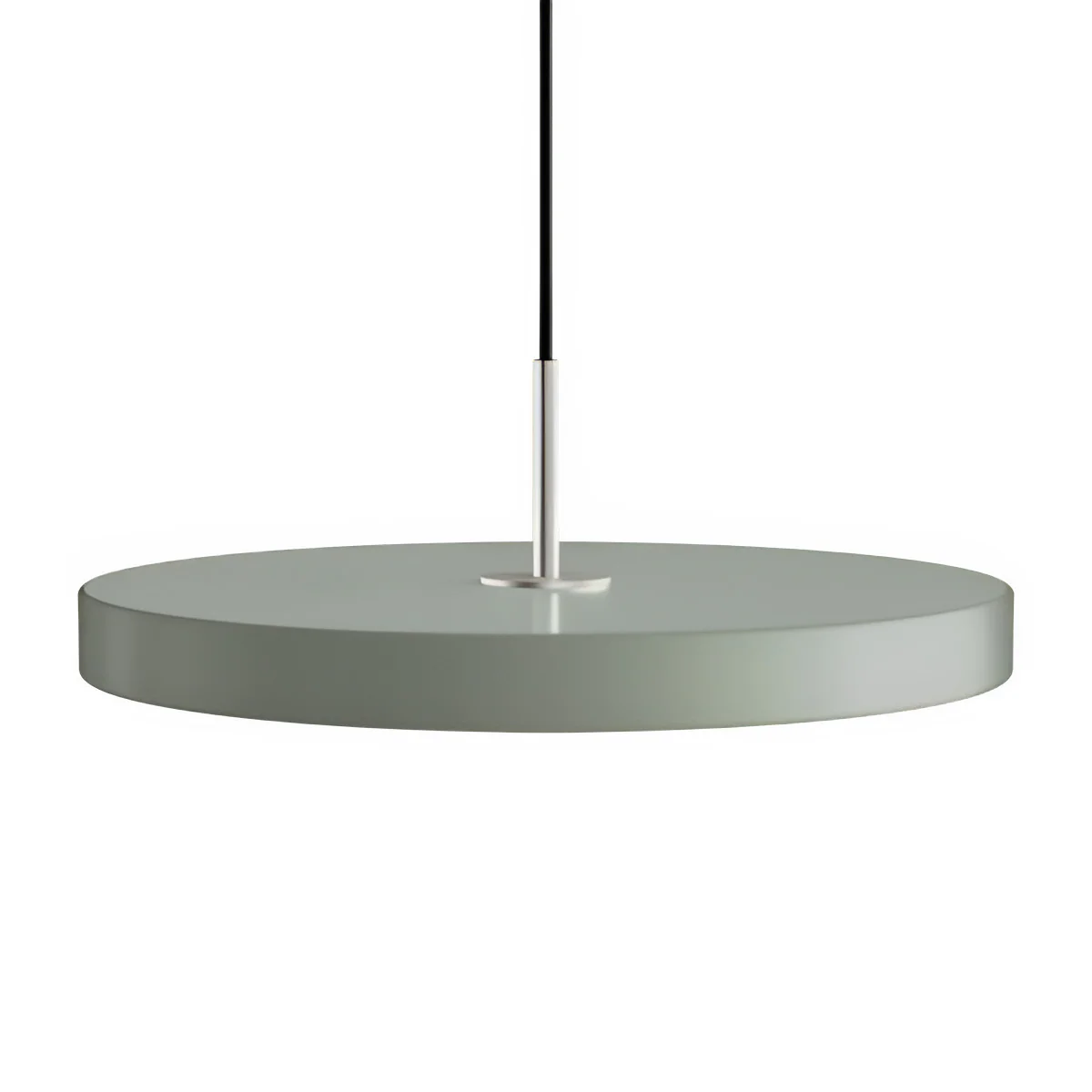 Lampa wisząca ASTERIA PLUS oliwkowy ze srebrną wstawką - Image 6