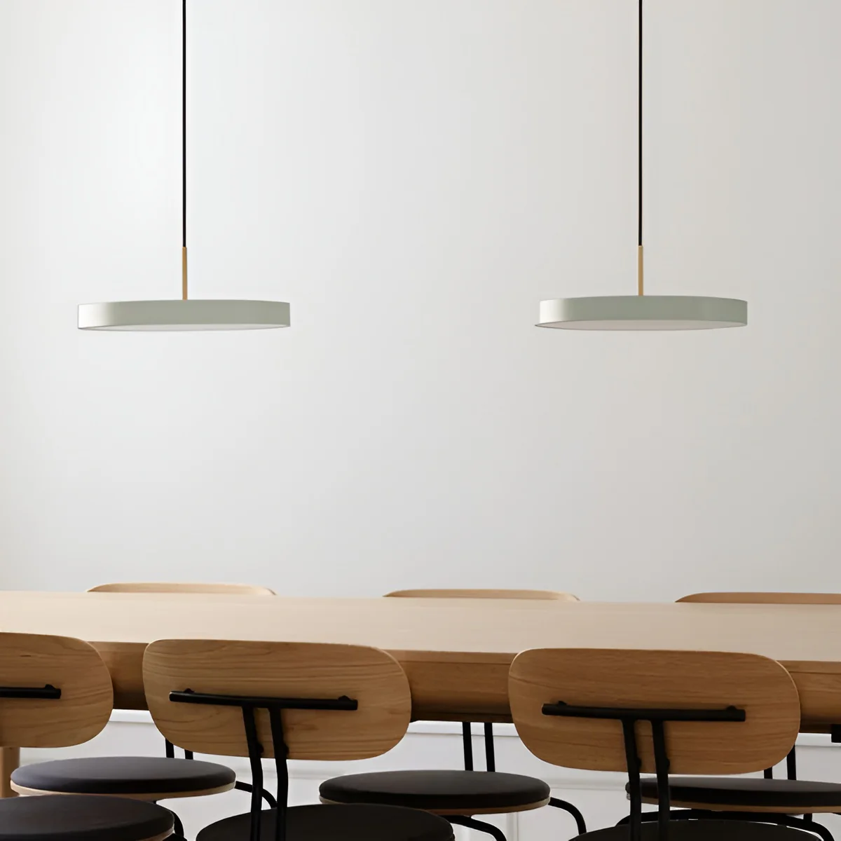 Lampa wisząca ASTERIA PLUS oliwkowy ze złotą wstawką - Image 5