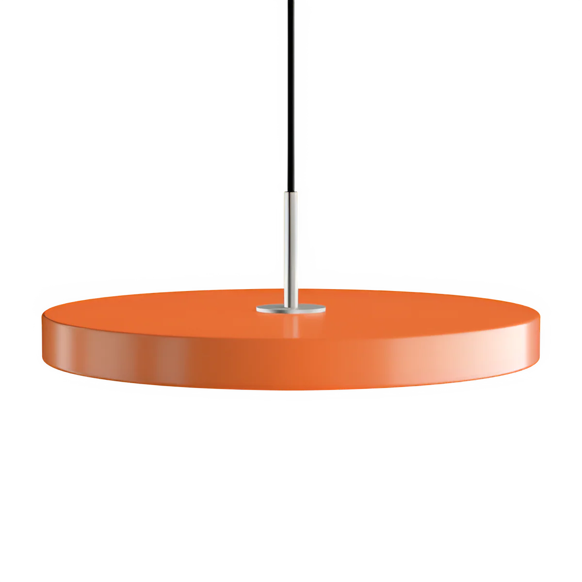 Lampa wisząca ASTERIA PLUS pomarańczowy ze srebrną wstawką - Image 4