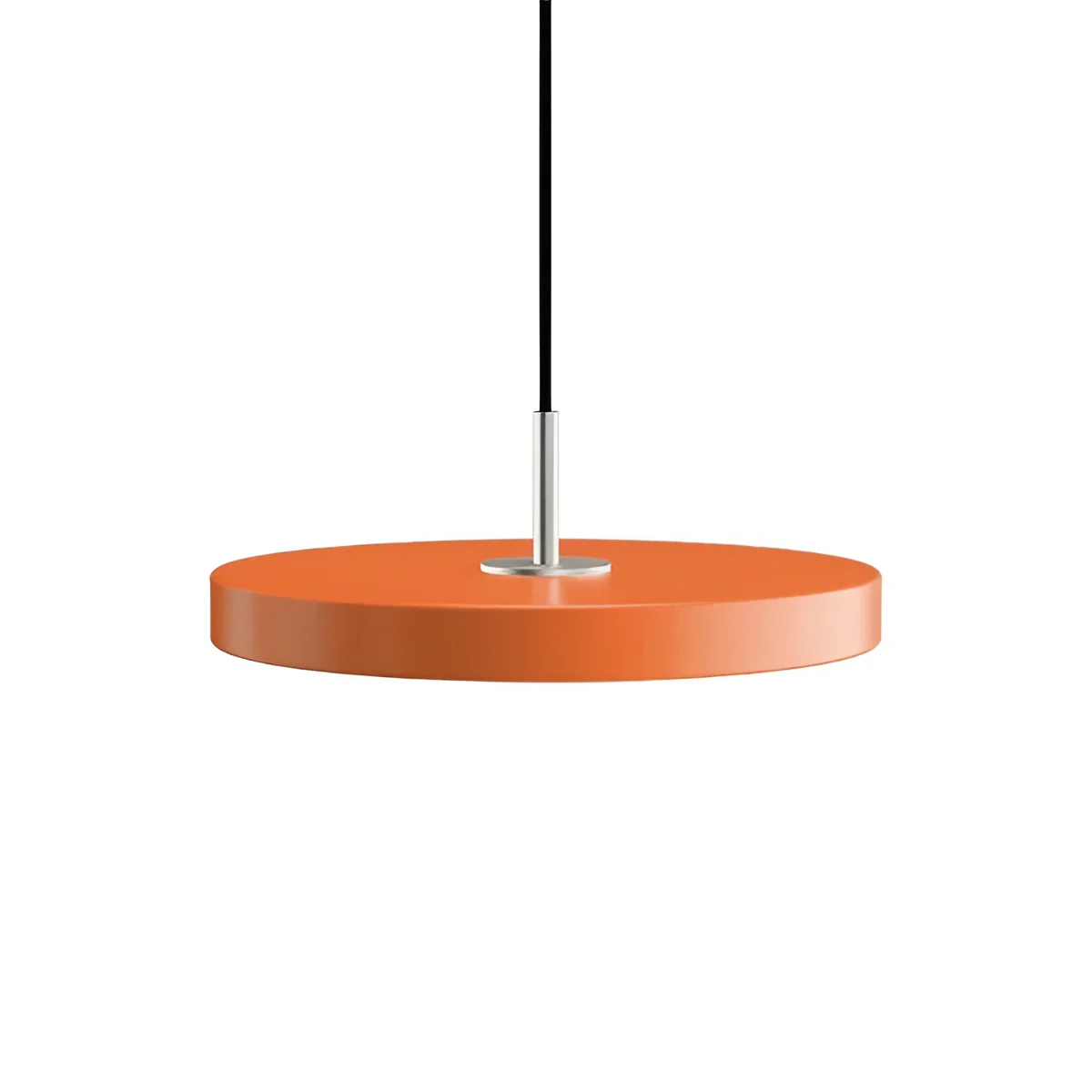 Lampa wisząca ASTERIA PLUS pomarańczowy ze srebrną wstawką - Image 5