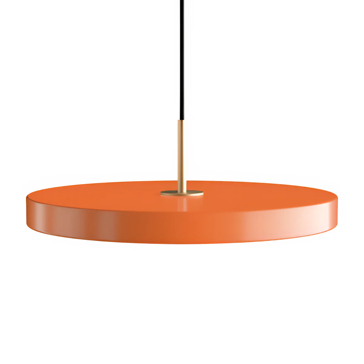 Lampa wisząca ASTERIA PLUS pomarańczowy ze złotą wstawką - Image 8