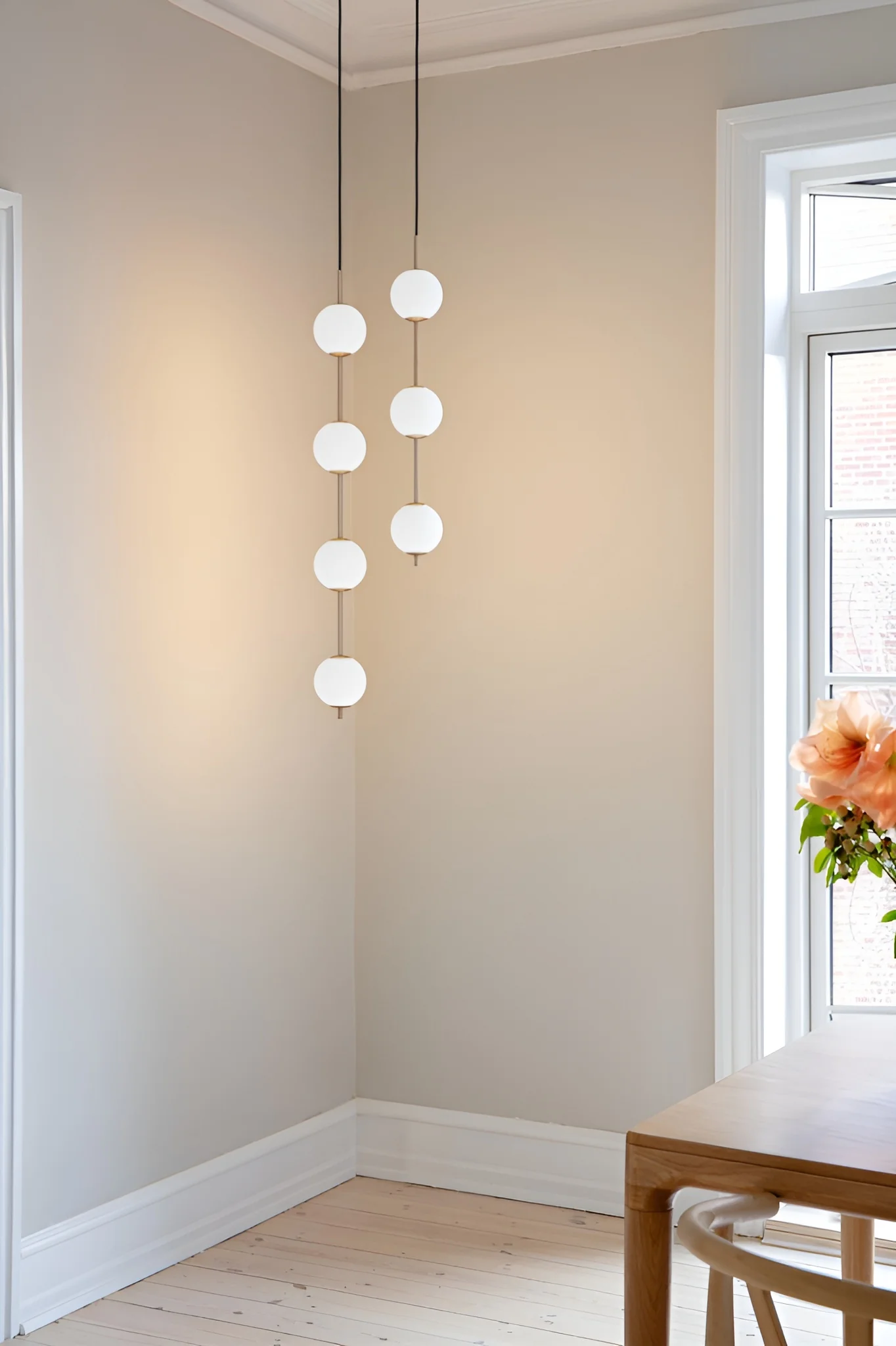 Lampa wisząca AUDREY biały ze złotą wstawką - Image 8