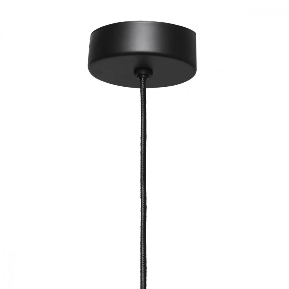 Lampa wisząca AVIA dymiony czarny z czarnym wykończeniem - Image 12