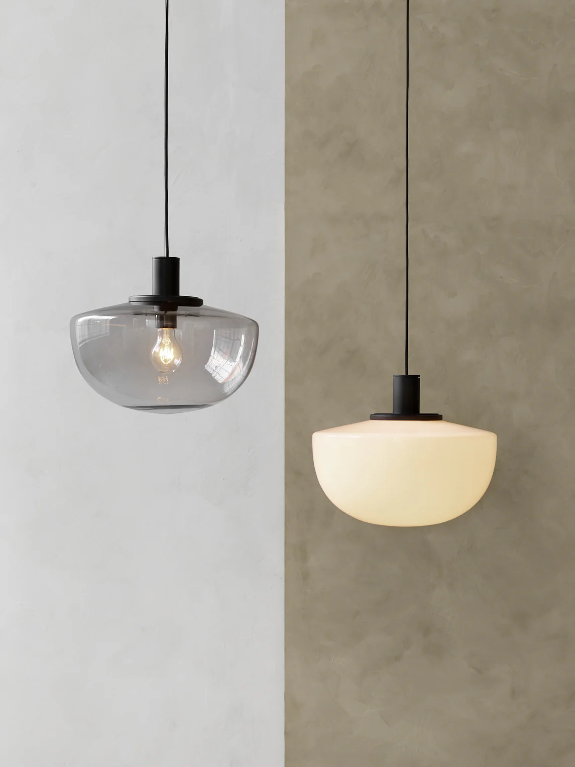 Lampa wisząca BANK szkło opalowe - Image 3