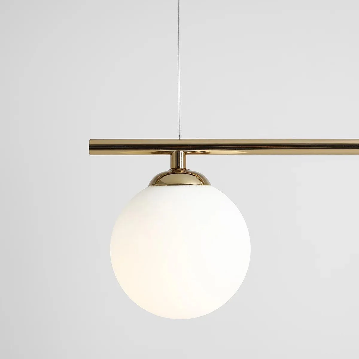 Lampa wisząca BERYL GLASS TRIO złoty - Image 3