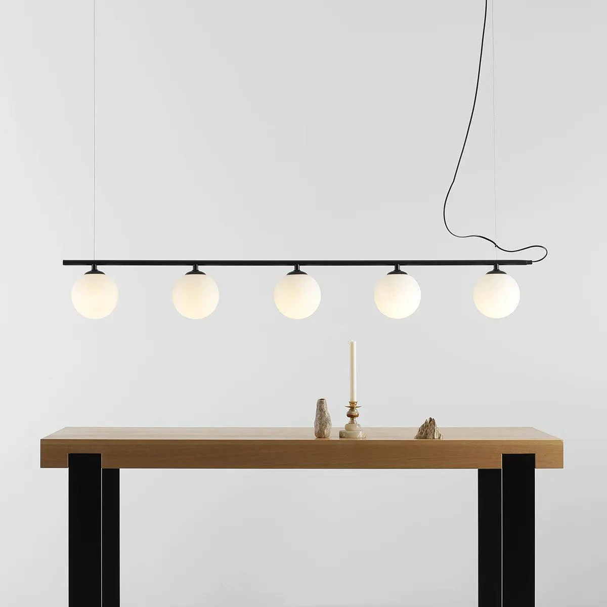 Lampa wisząca BERYL GLASS PENTA czarny - Image 2