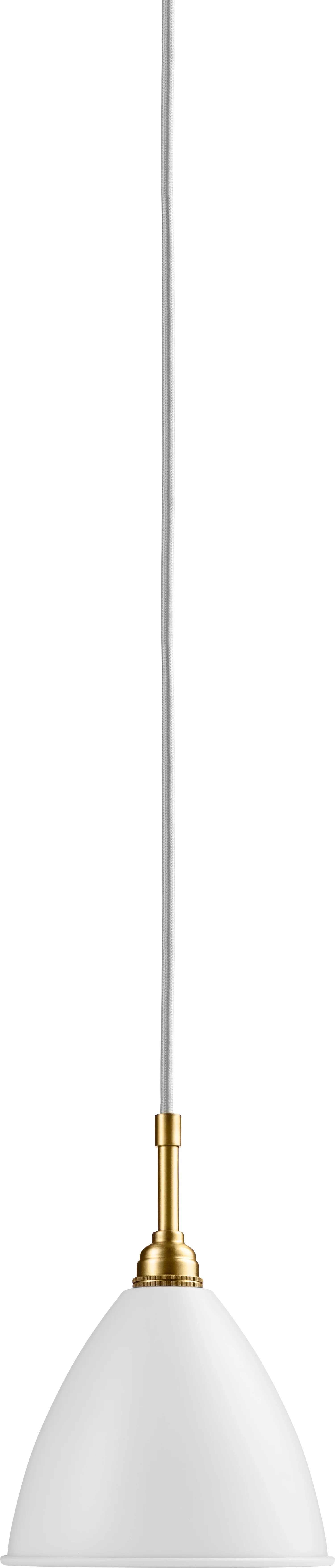 Lampa wisząca BESTLITE BL9 mosiądz z kremowym kloszem - Image 3