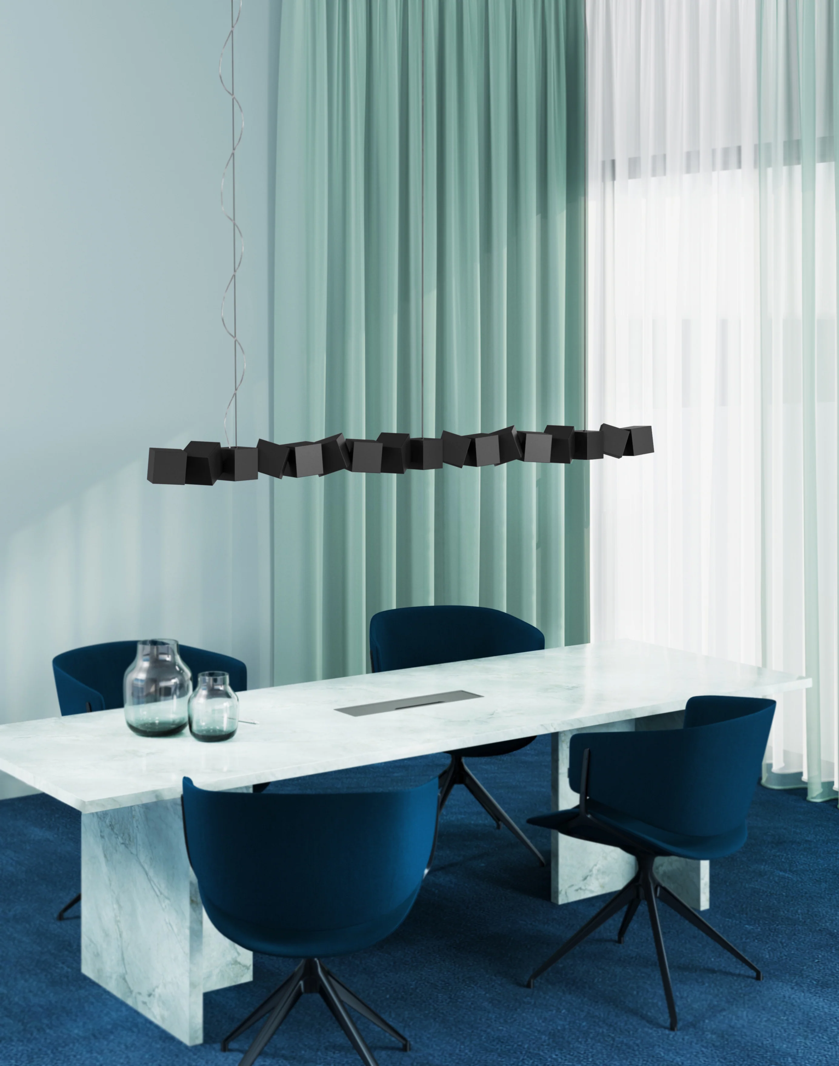 Lampa wisząca BLOCKCHAIN czarny - Image 12