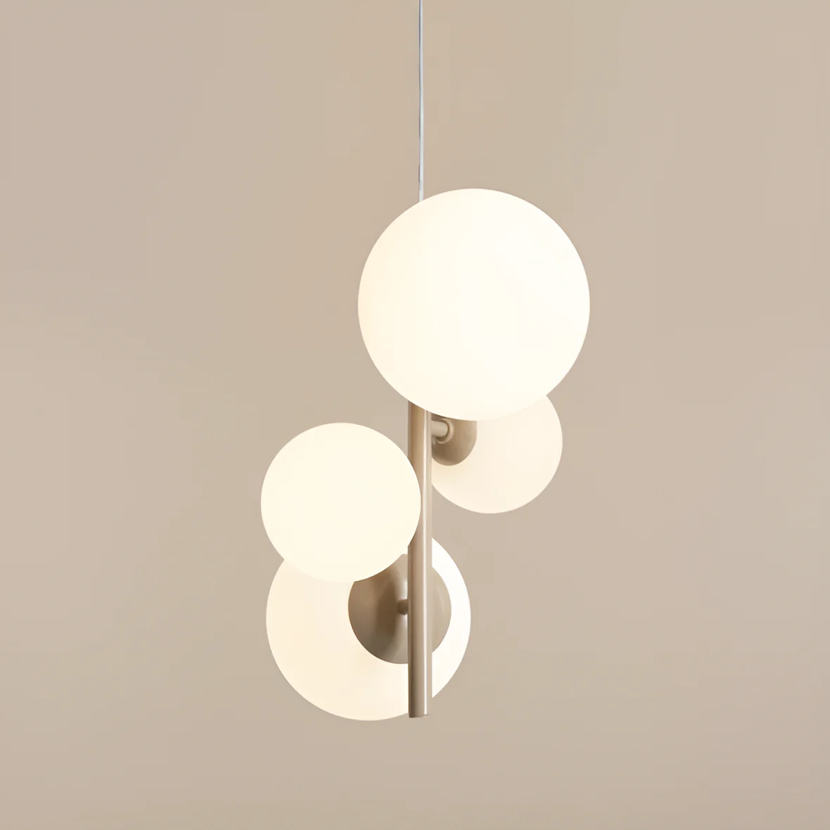 Lampa wisząca BLOOM QUATRO beżowy - Image 2