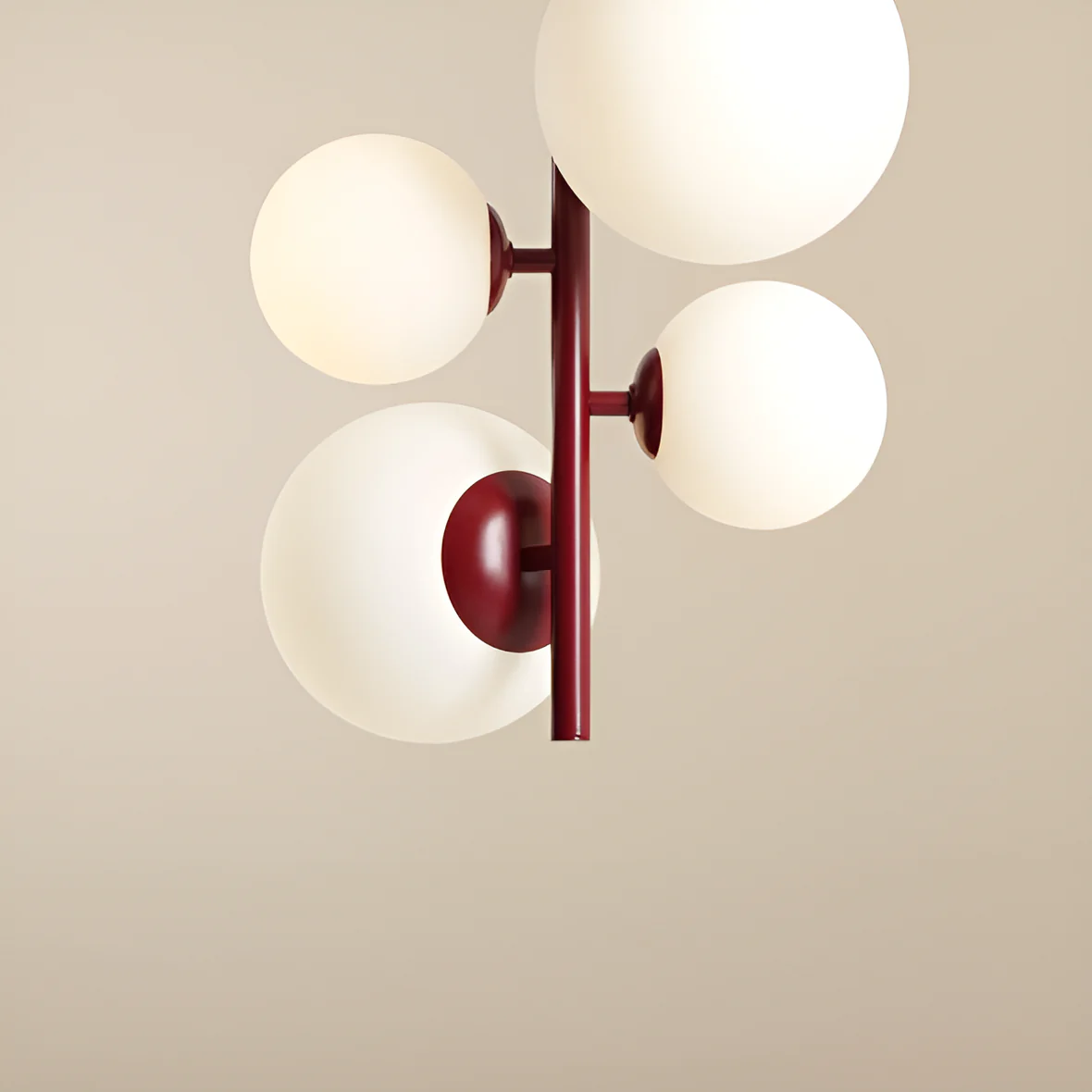 Lampa wisząca BLOOM QUATRO bordowy - Image 7