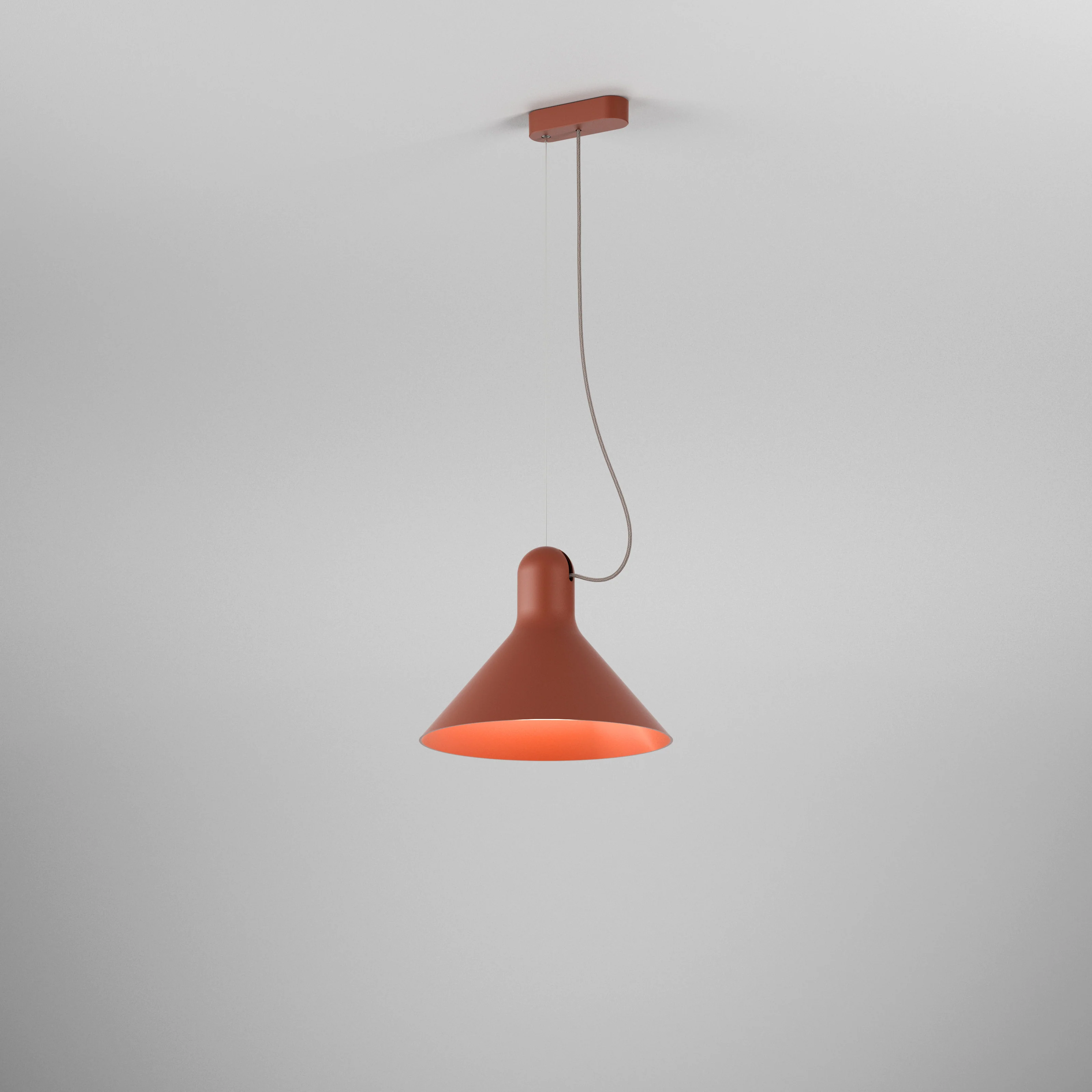 Lampa wisząca CONA terakota - Image 3
