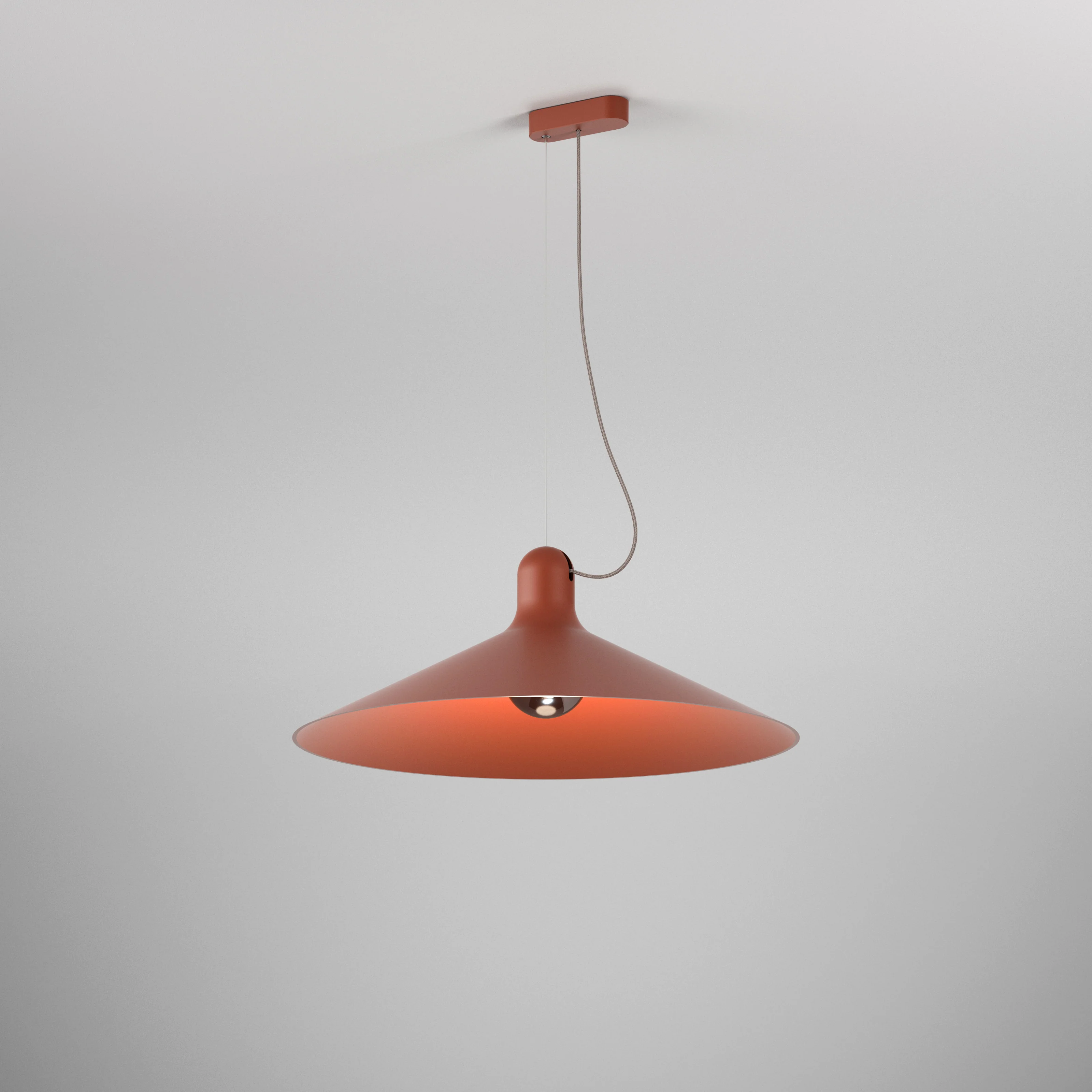 Lampa wisząca CONA terakota - Image 4