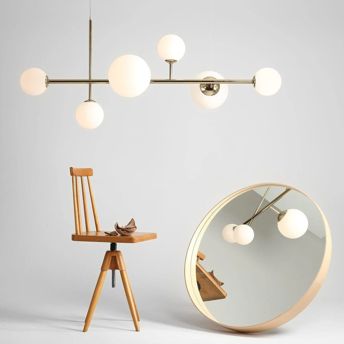 Lampa wisząca DIONE HEXA złoty - Image 2