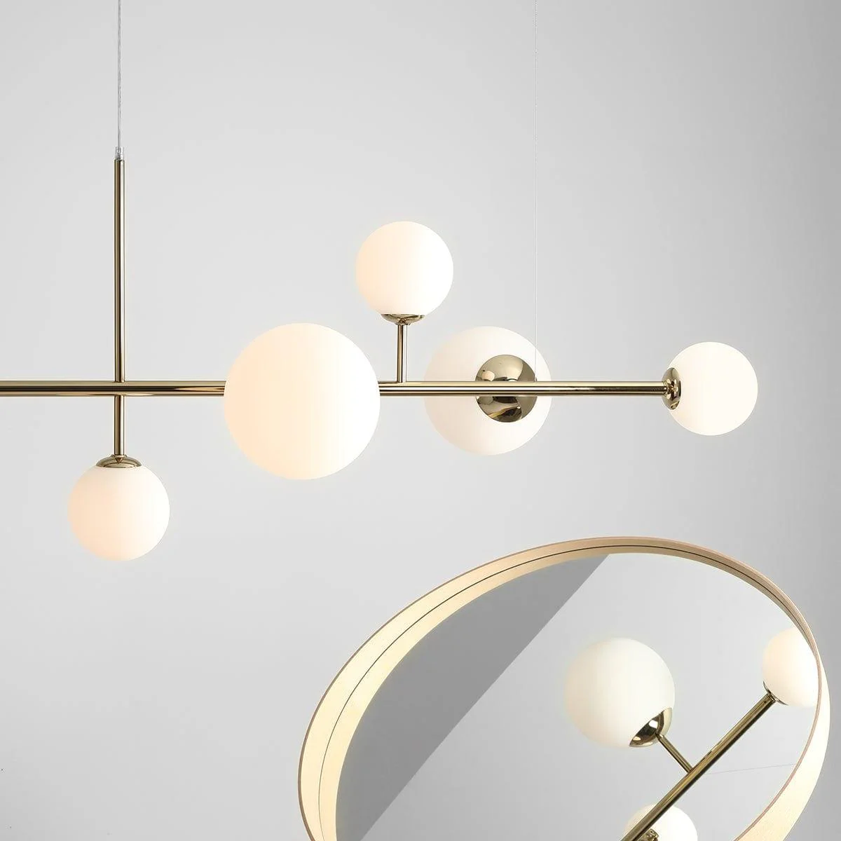 Lampa wisząca DIONE HEXA złoty - Image 3