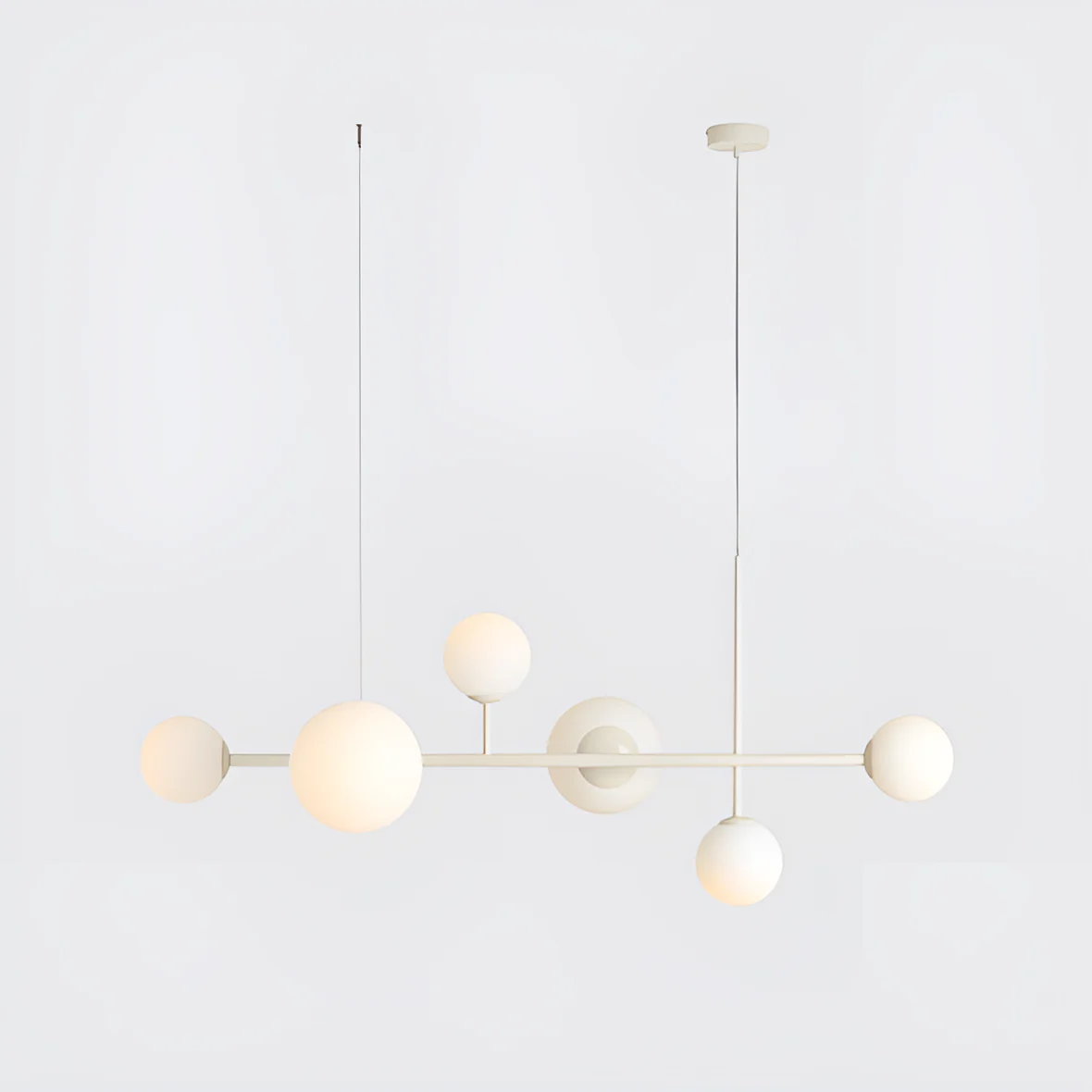 Lampa wisząca DIONE HEXA kremowy - Image 5