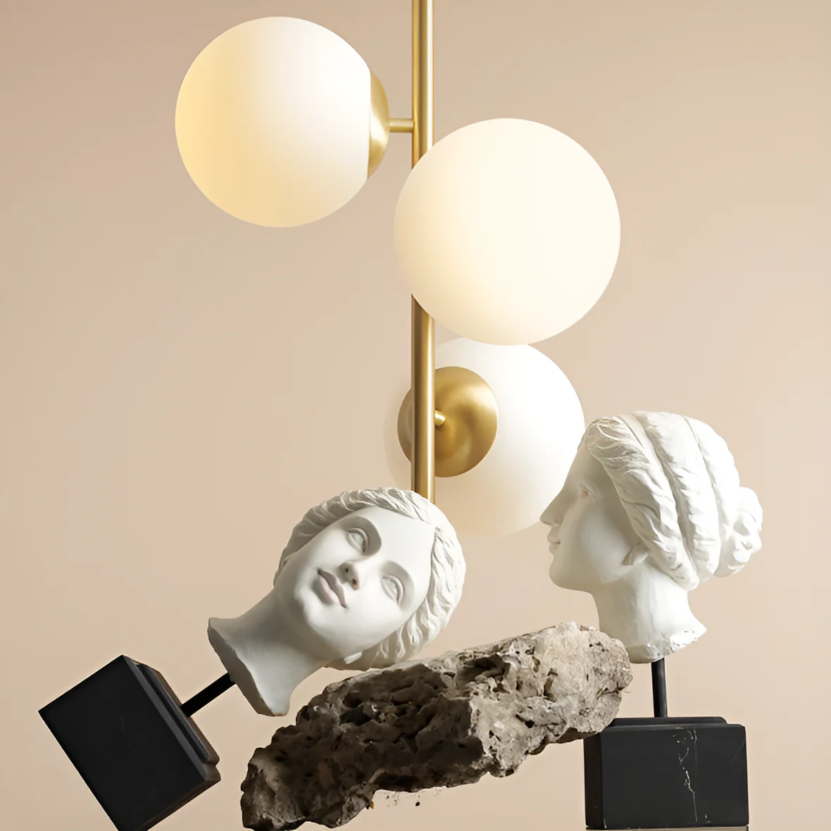 Lampa wisząca FINN TRIO mosiężny - Image 4