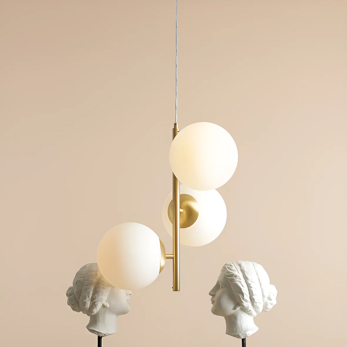 Lampa wisząca FINN TRIO mosiężny - Image 7