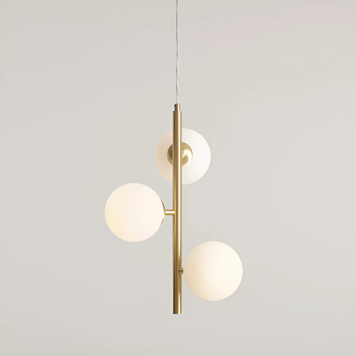 Lampa wisząca FINN TRIO mosiężny - Image 9