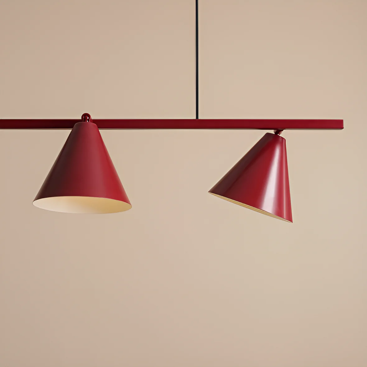 Lampa wisząca FORM QUATRO bordowy - Image 5