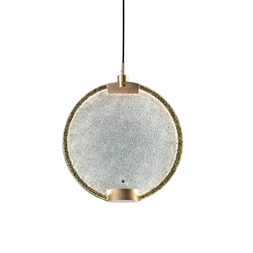 Lampa wisząca HORO S1 szczotkowany mosiądz