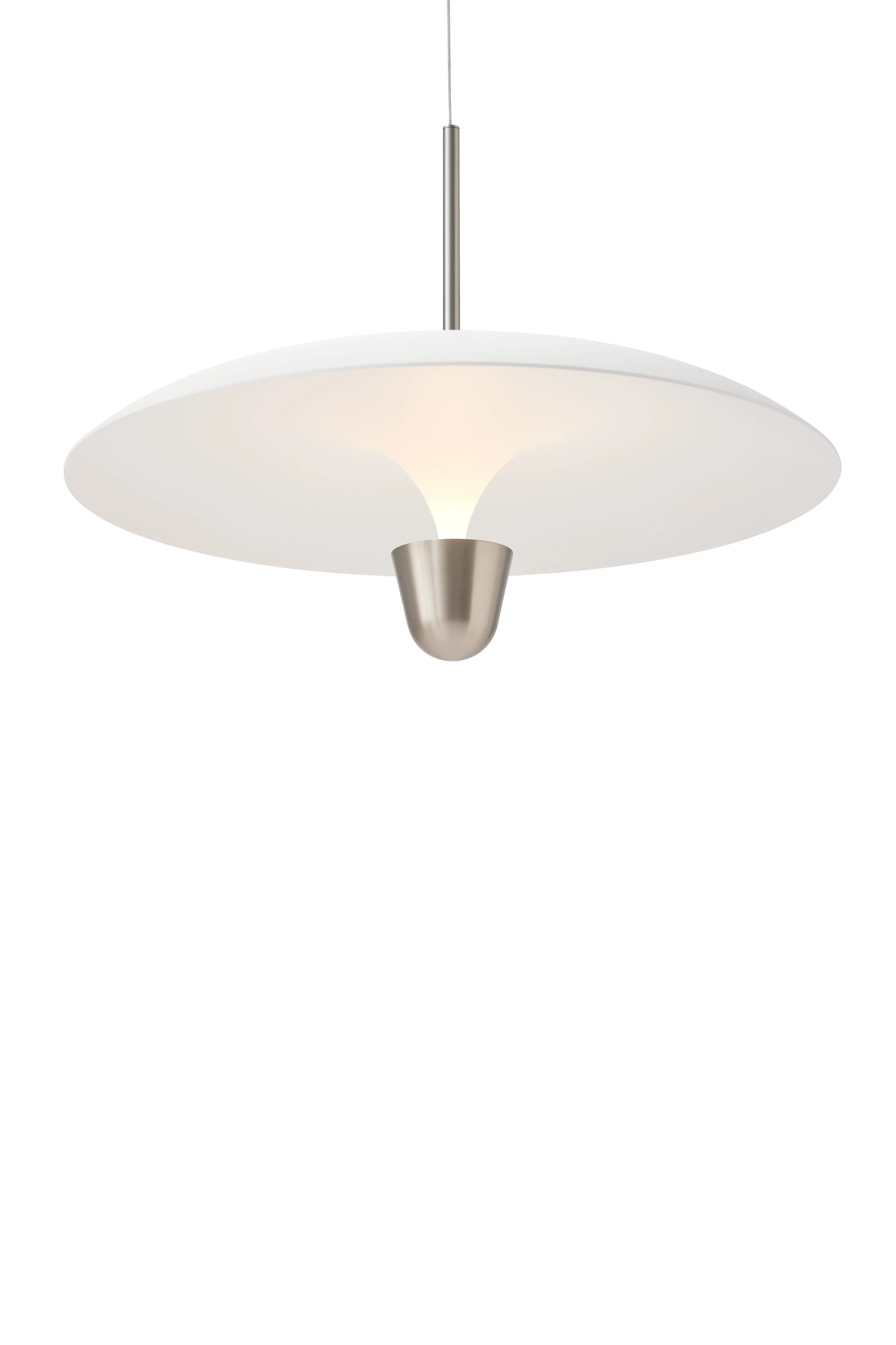 Lampa wisząca KANTARELL biały z niklowanym wykończeniem - Image 16