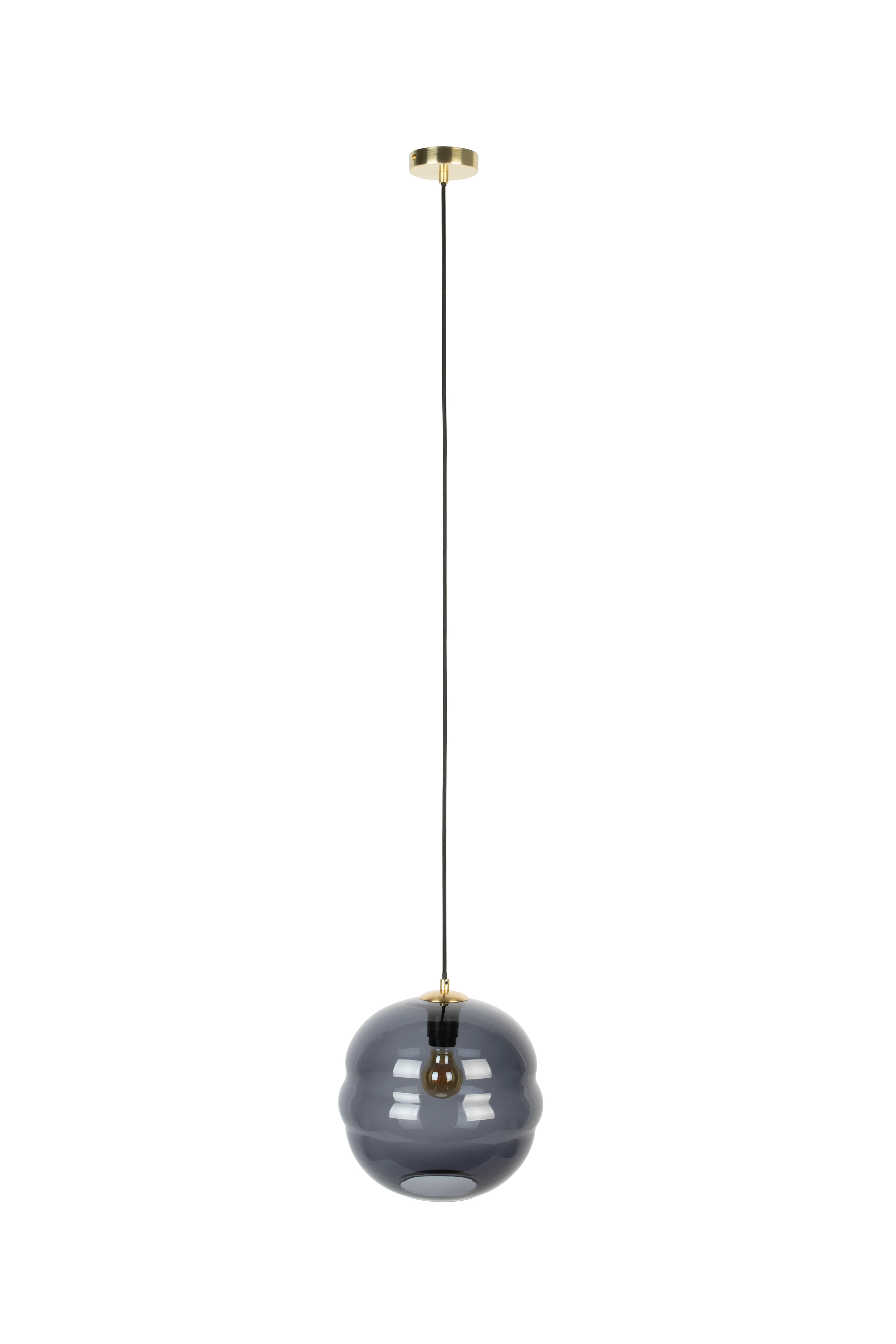 Lampa wisząca LAUREN czarne szkło - Image 9
