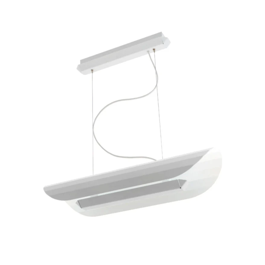 Lampa wisząca liniowa APOLIN biały