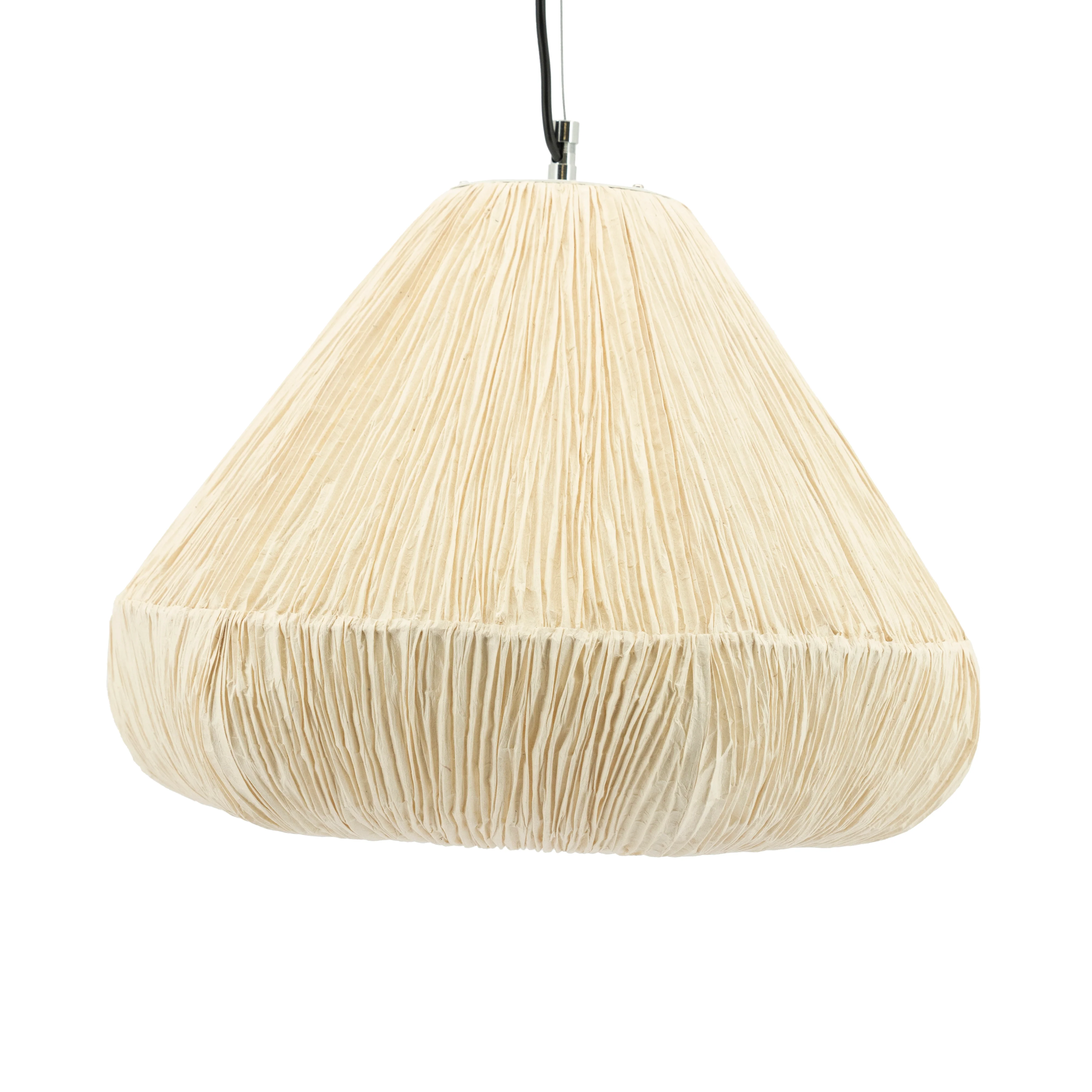 Lampa wisząca LOKTA jasnobeżowy papier - Image 3