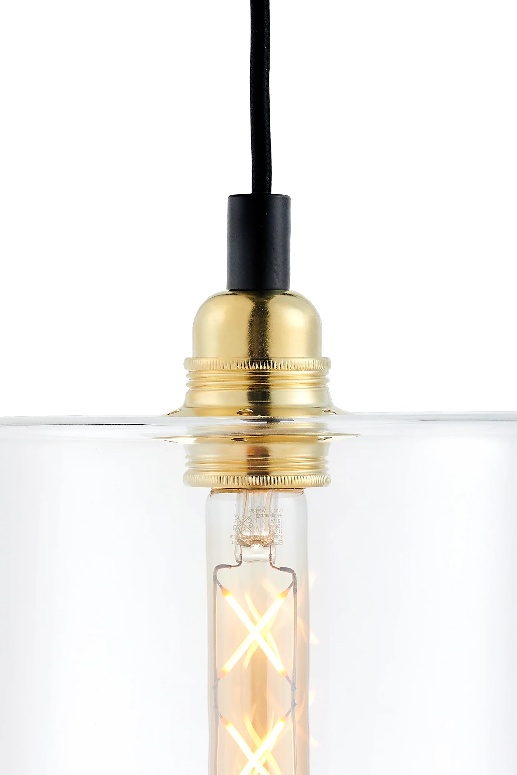 Lampa wisząca LONGIS IV transparentny ze złotym - Image 5