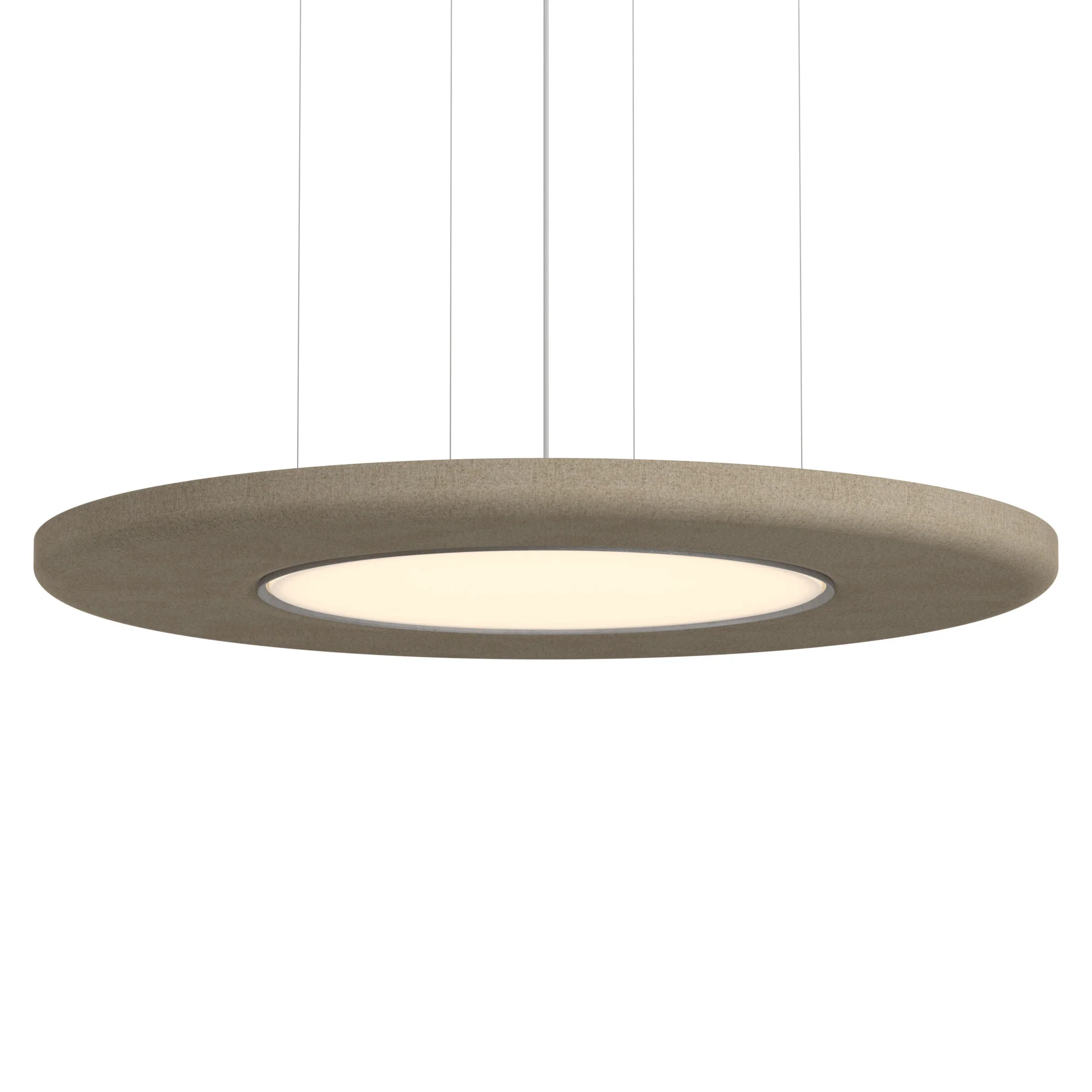 Lampa wisząca LP SLIM ACOUSTIC ciemny aluminiowy rant - Image 6