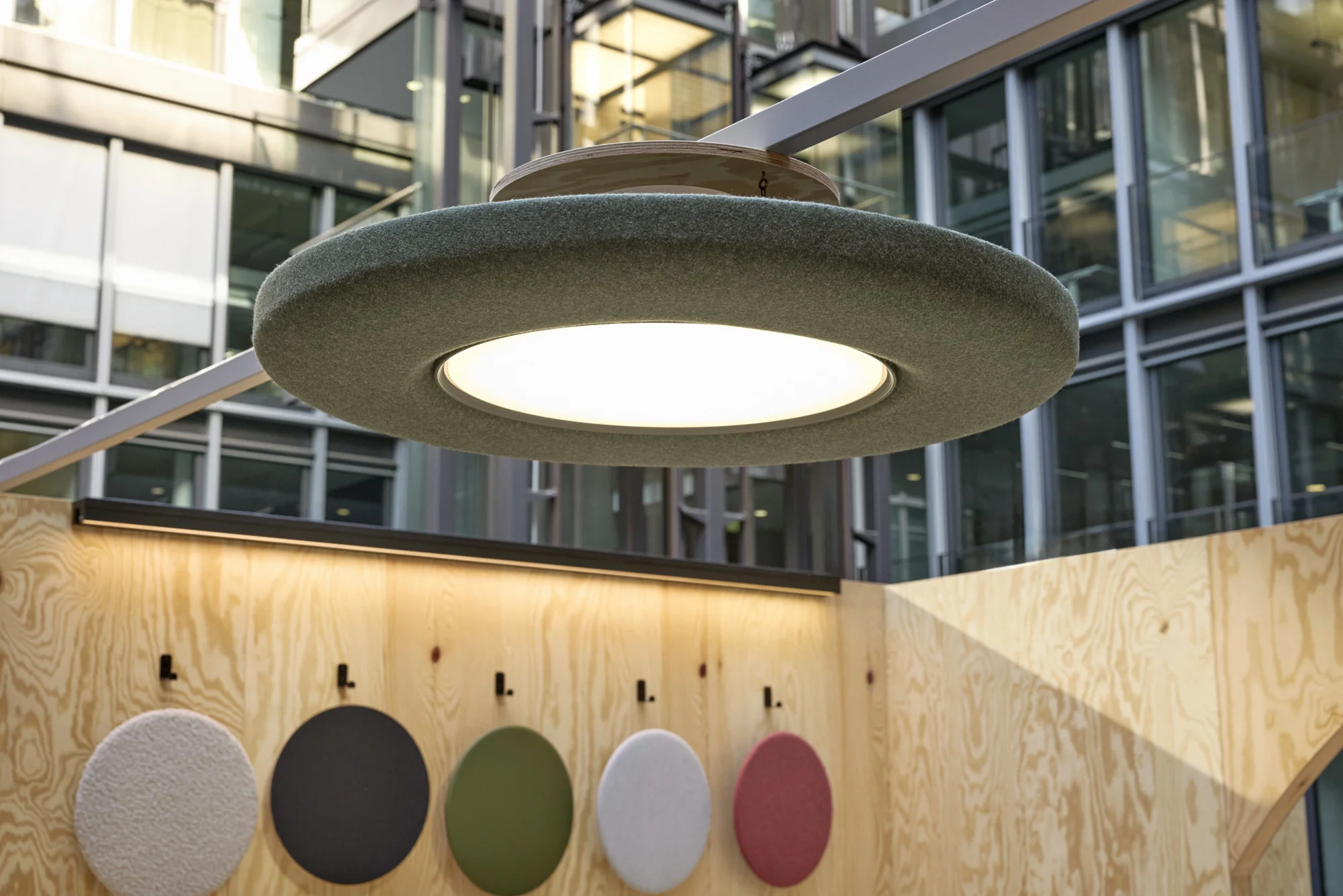 Lampa wisząca LP SLIM ACOUSTIC czarny rant - Image 4