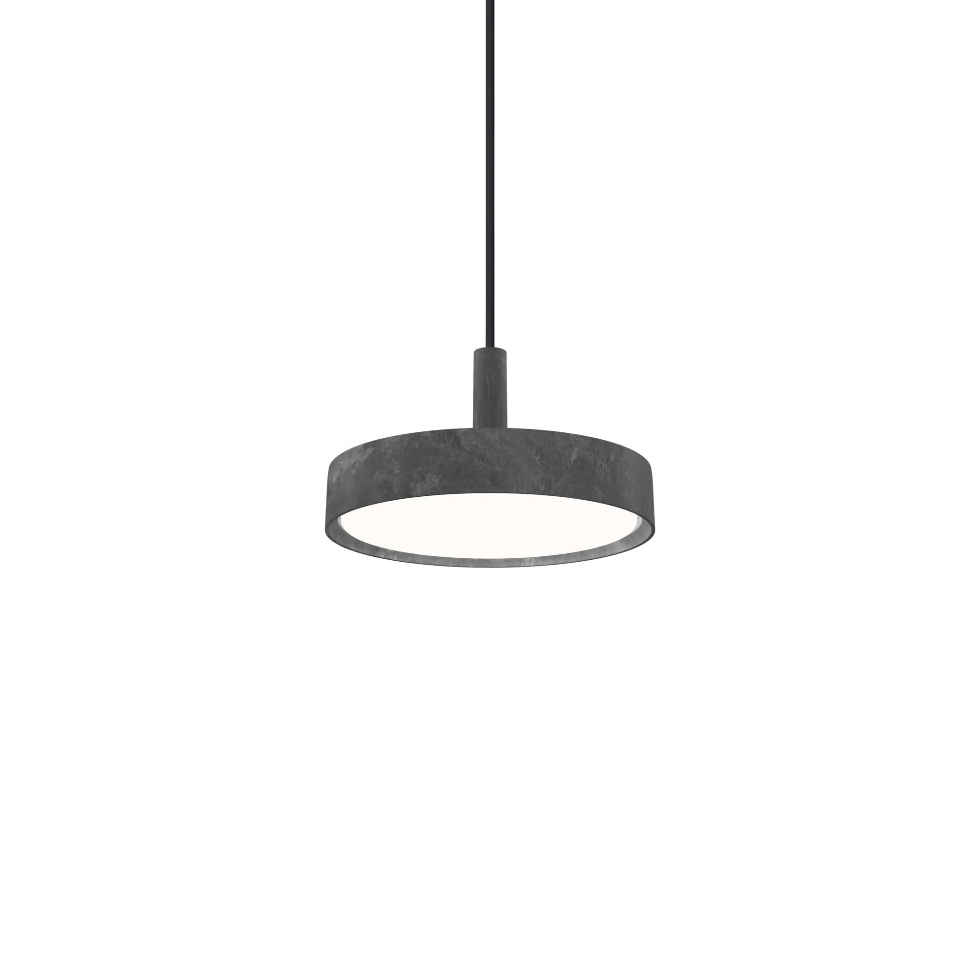 Lampa wisząca LP SLIM ROUND surowe aluminium - Image 3