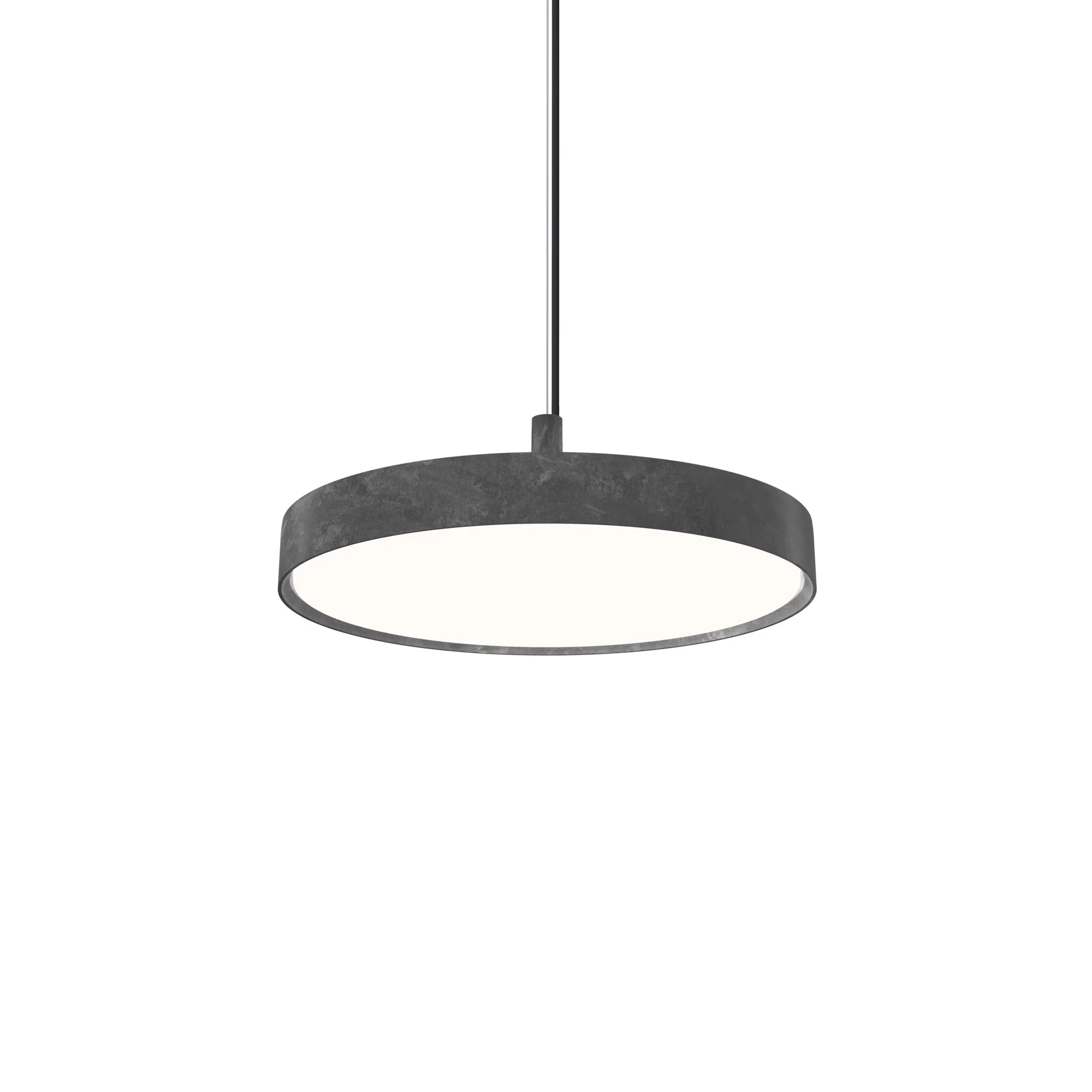 Lampa wisząca LP SLIM ROUND surowe aluminium - Image 4