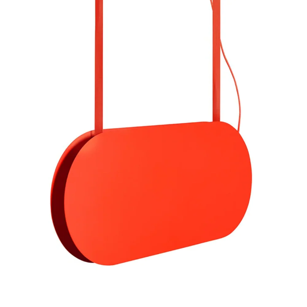Lampa wisząca MALUMI czerwono-pomarańczowy - Image 3