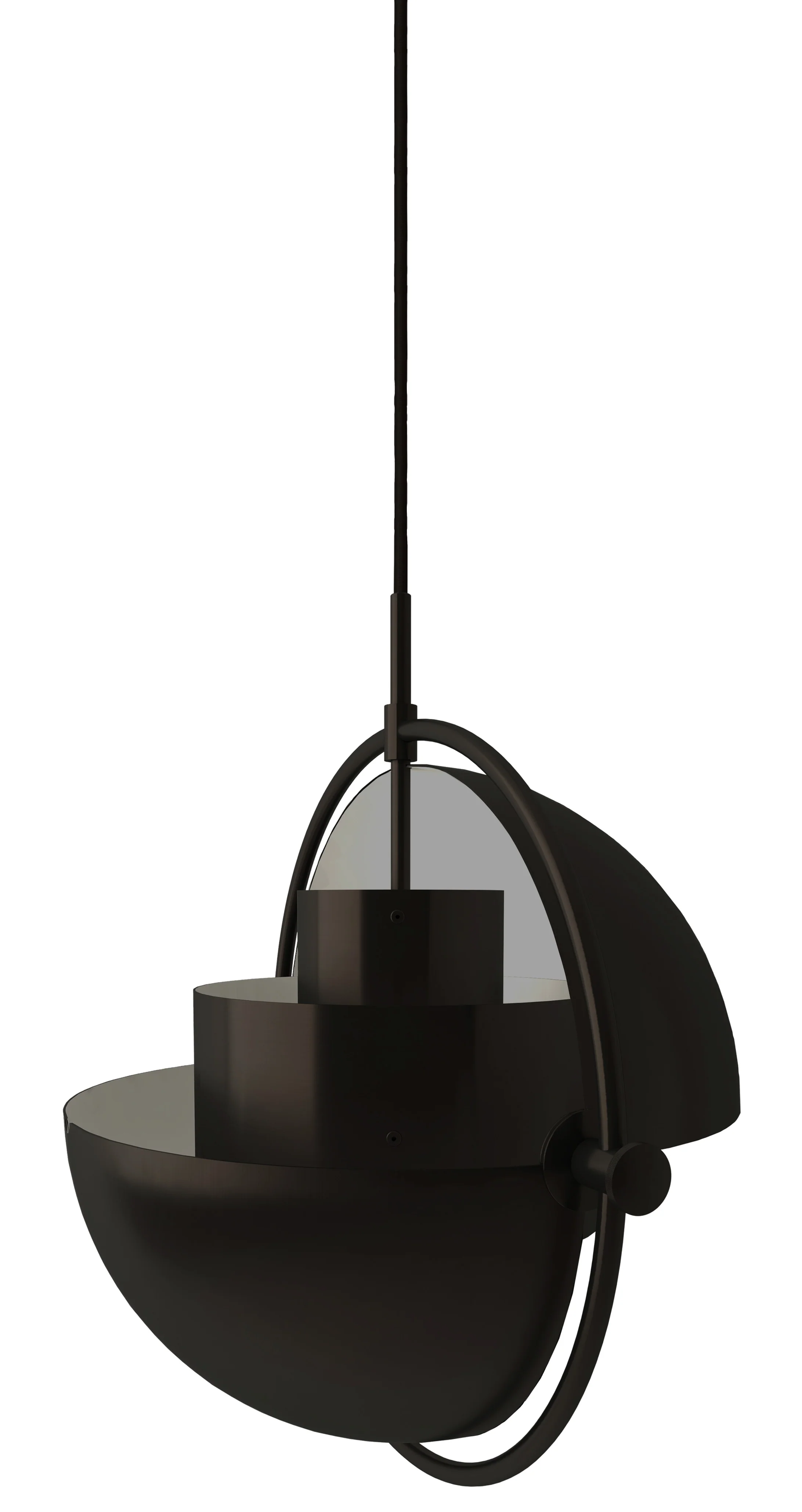 Lampa wisząca MULTI-LITE czarny błyszczący - Image 3