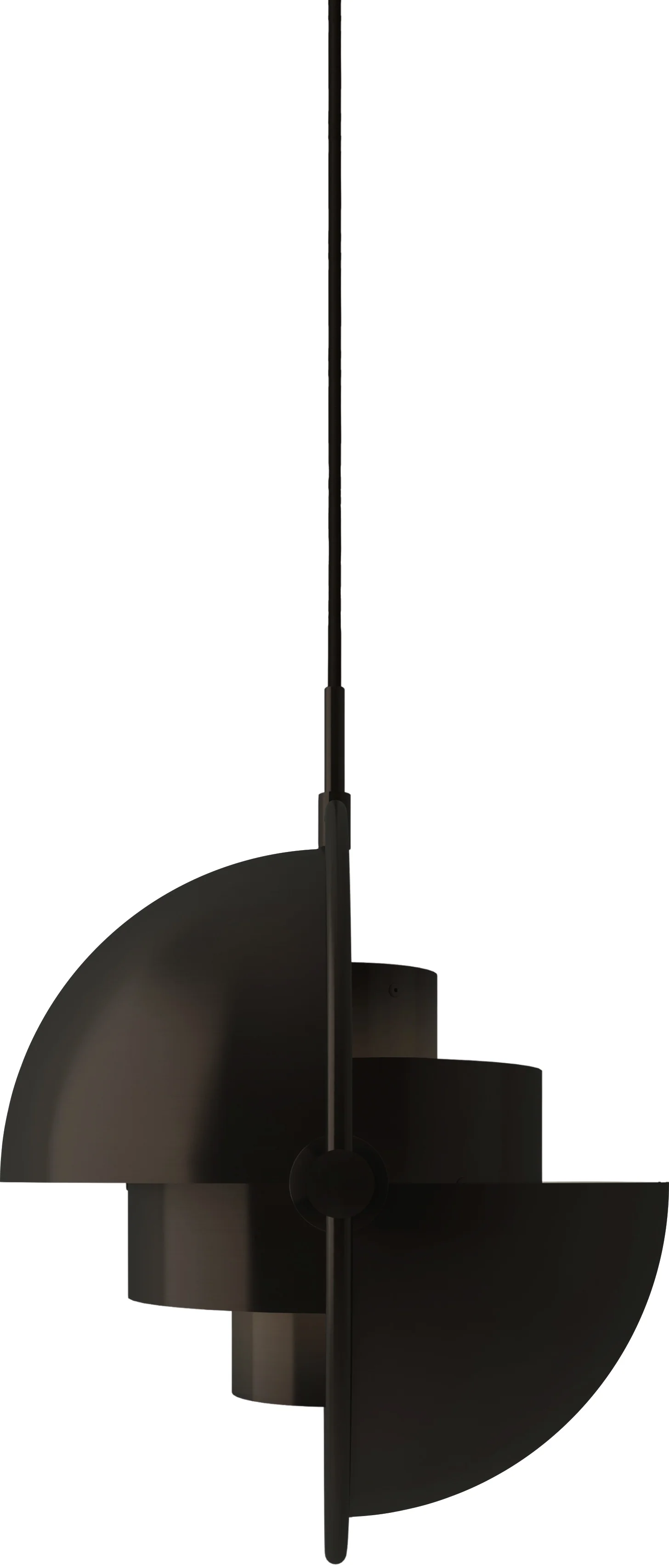 Lampa wisząca MULTI-LITE czarny błyszczący - Image 5