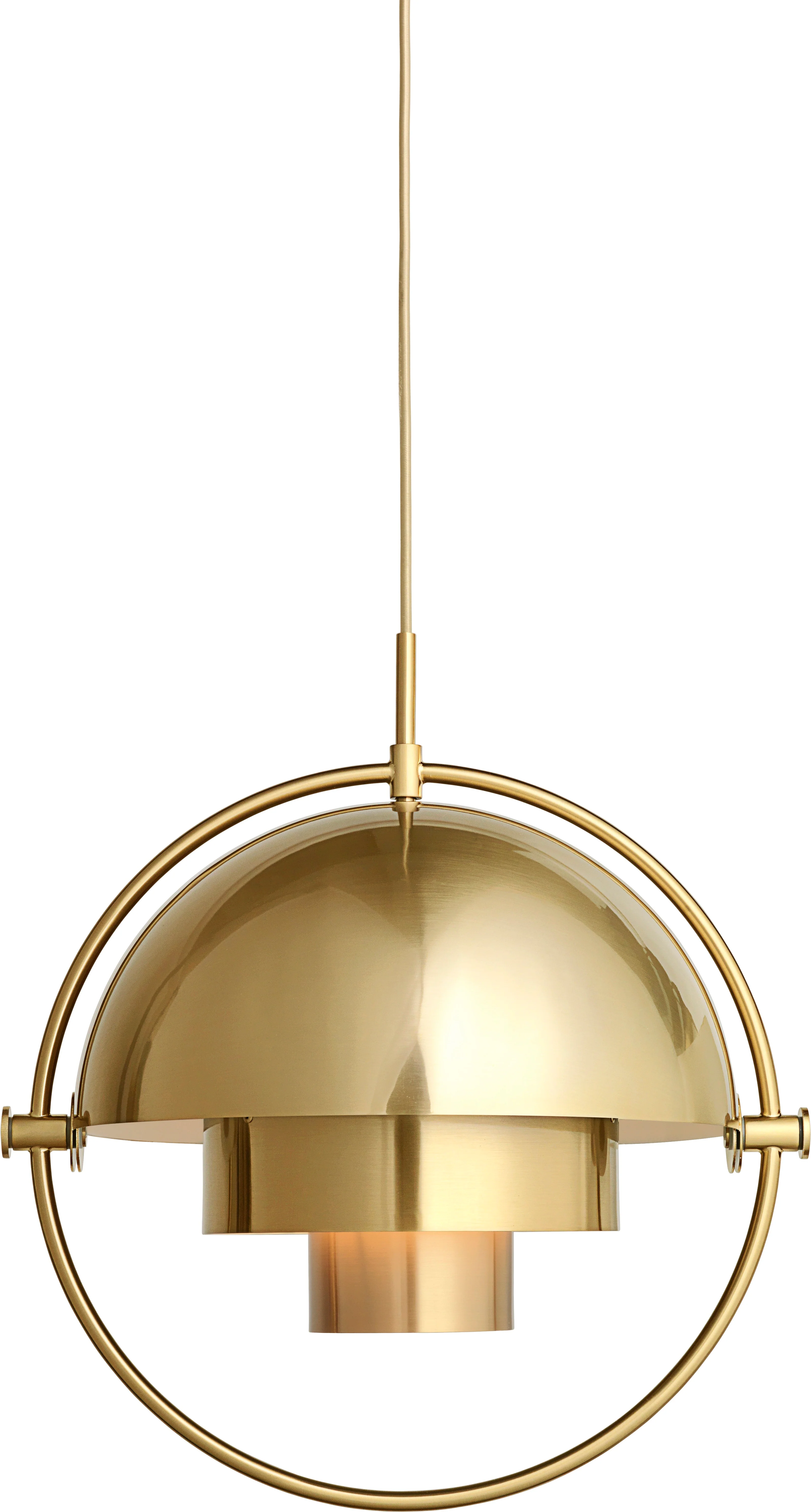 Lampa wisząca MULTI-LITE mosiężny - Image 5