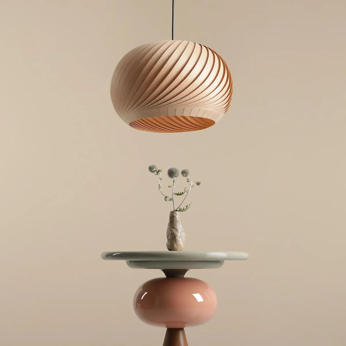 Lampa wisząca NATURE brązowy - Image 9