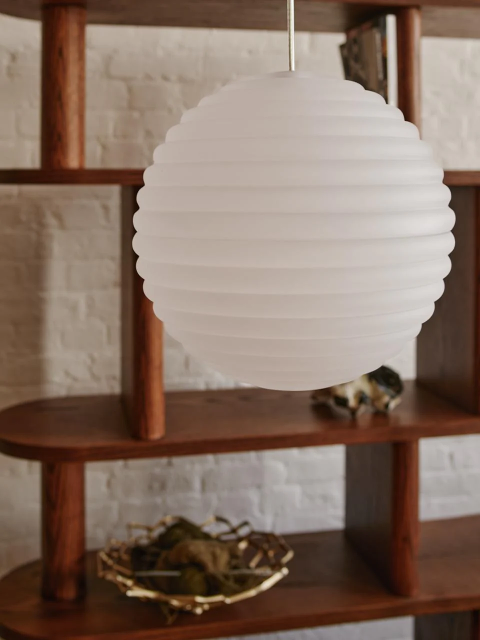 Lampa wisząca okrągła PRESS matowe szkło - Image 5