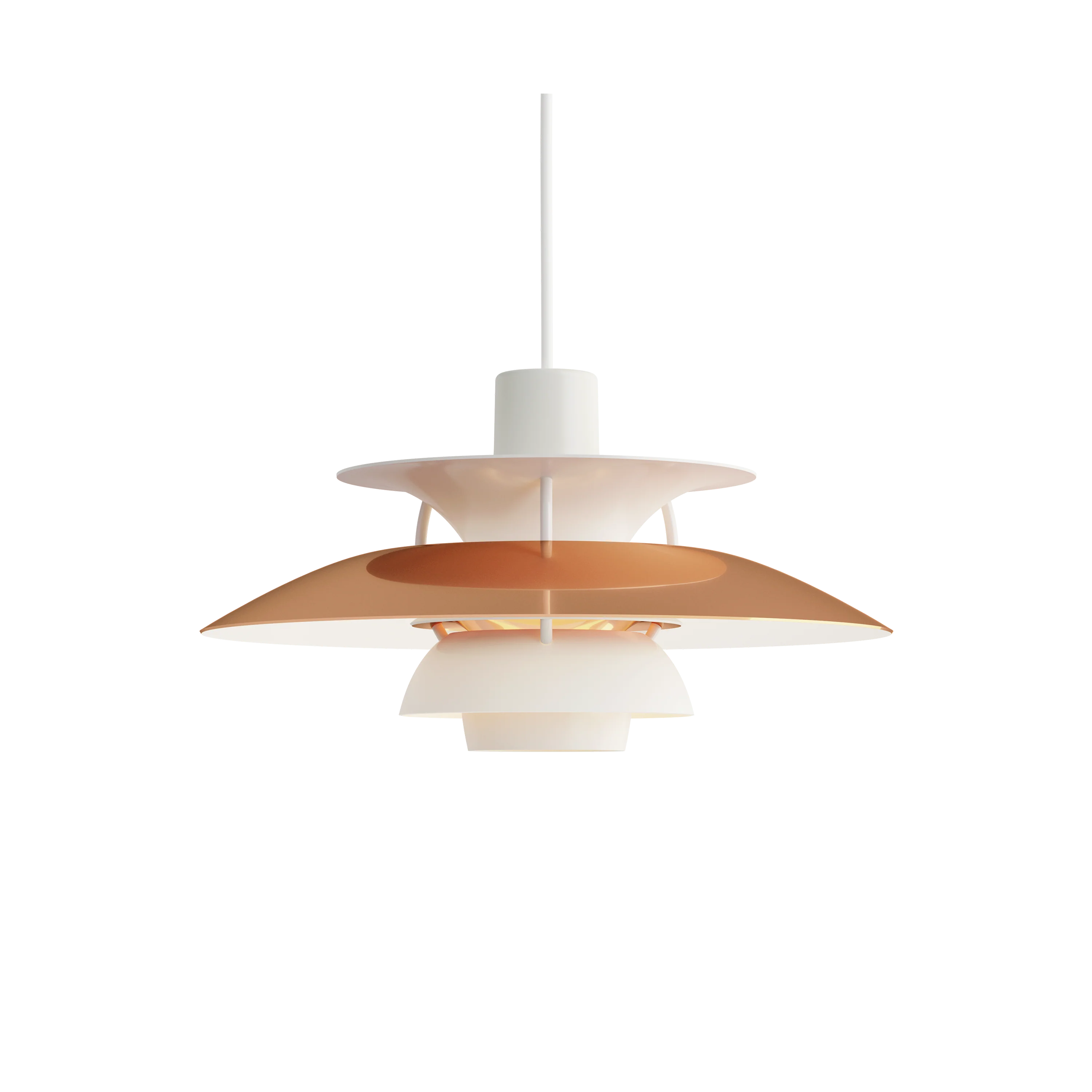 Lampa wisząca PH 5 biały z miedzianym - Image 3