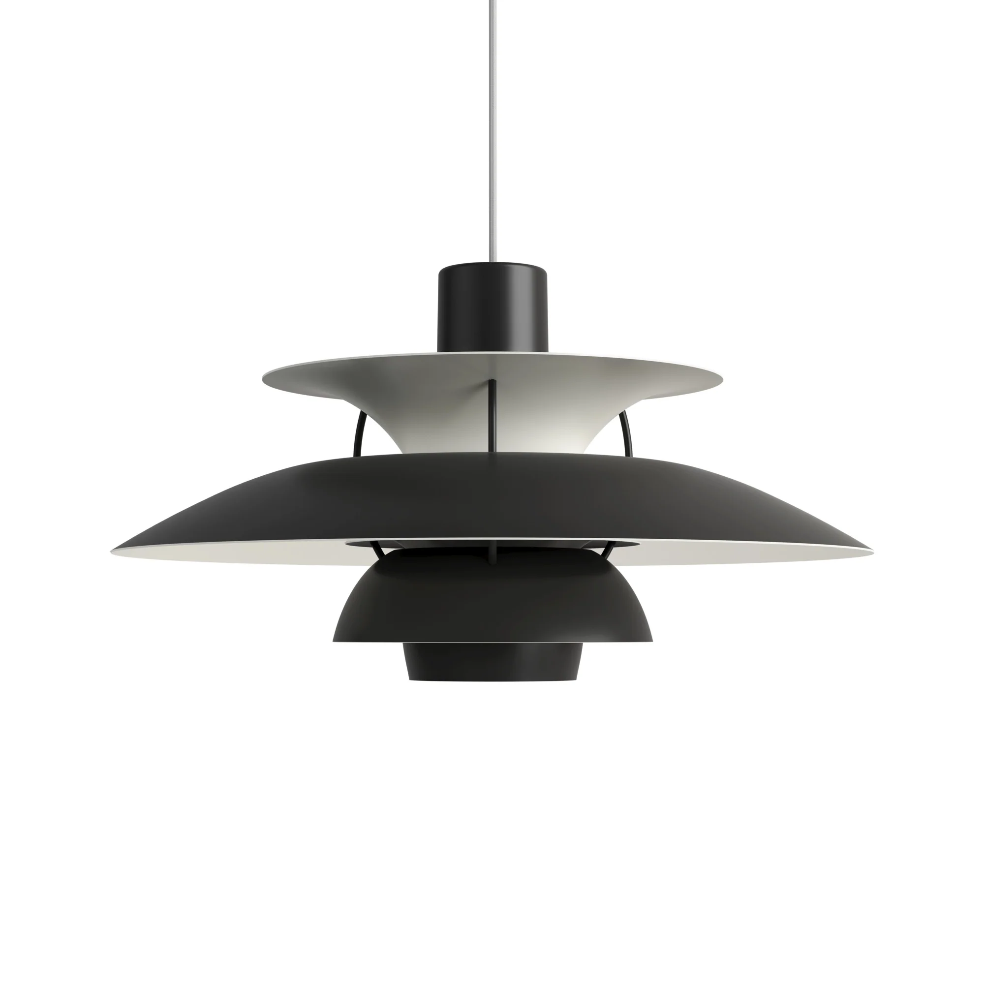 Lampa wisząca PH 5 monochromatyczny czarny