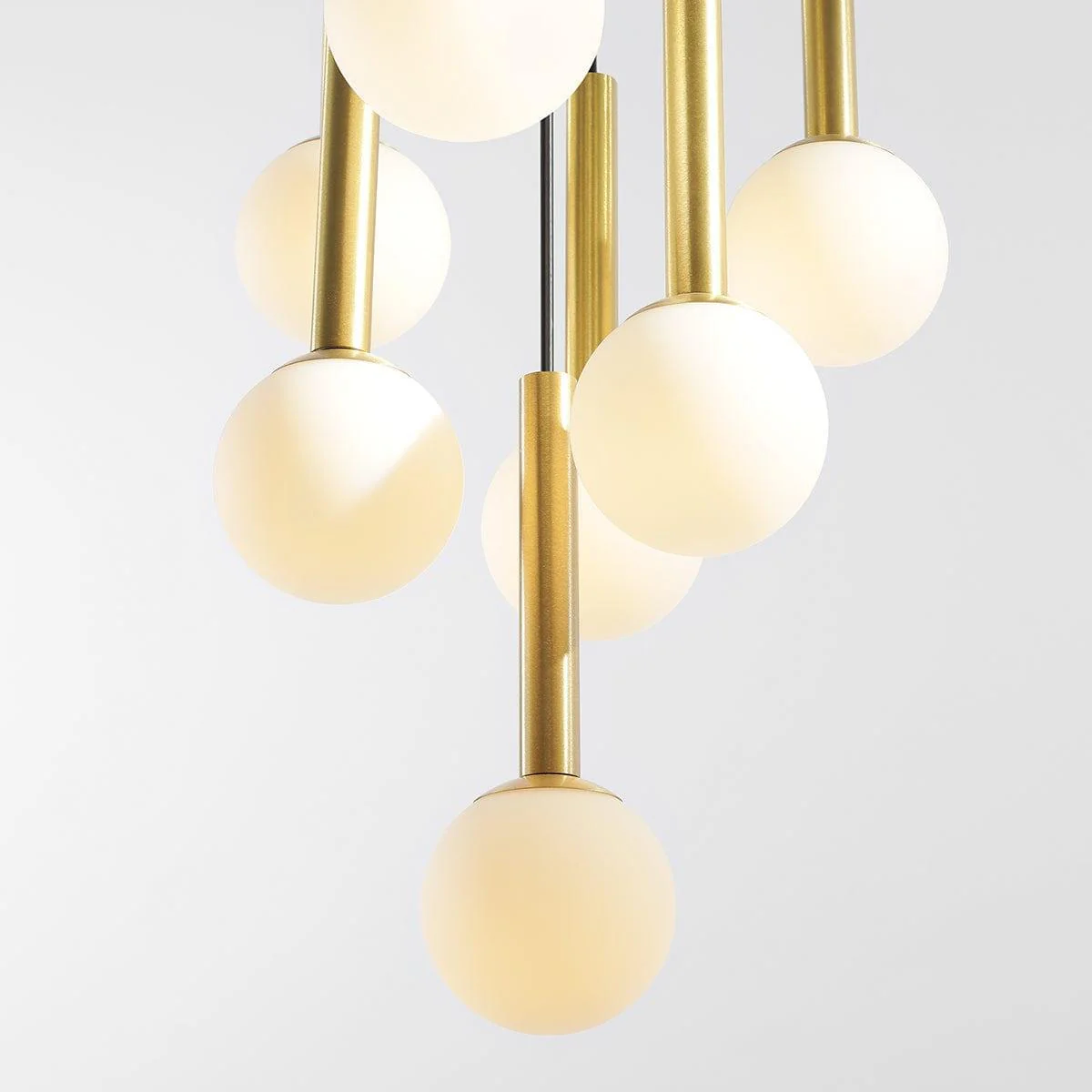 Lampa wisząca RIU czarny z mosiężnym wykończeniem - Image 4