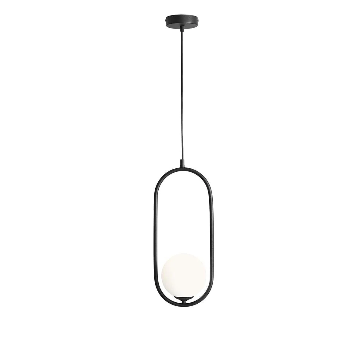 Lampa wisząca RIVA czarny