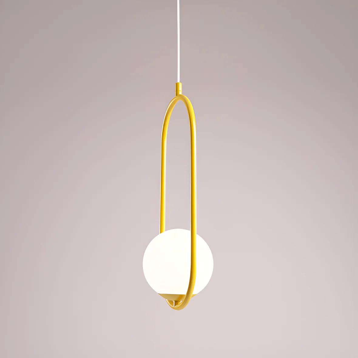 Lampa wisząca RIVA musztardowy - Image 4